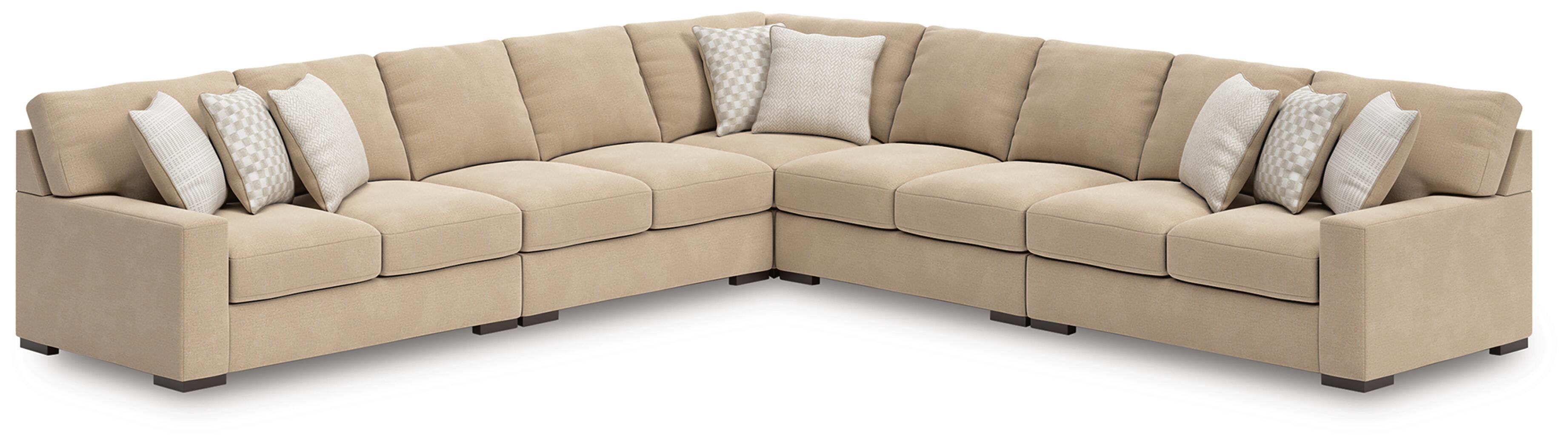 Larce 5-Piece Sectional, Dune, large