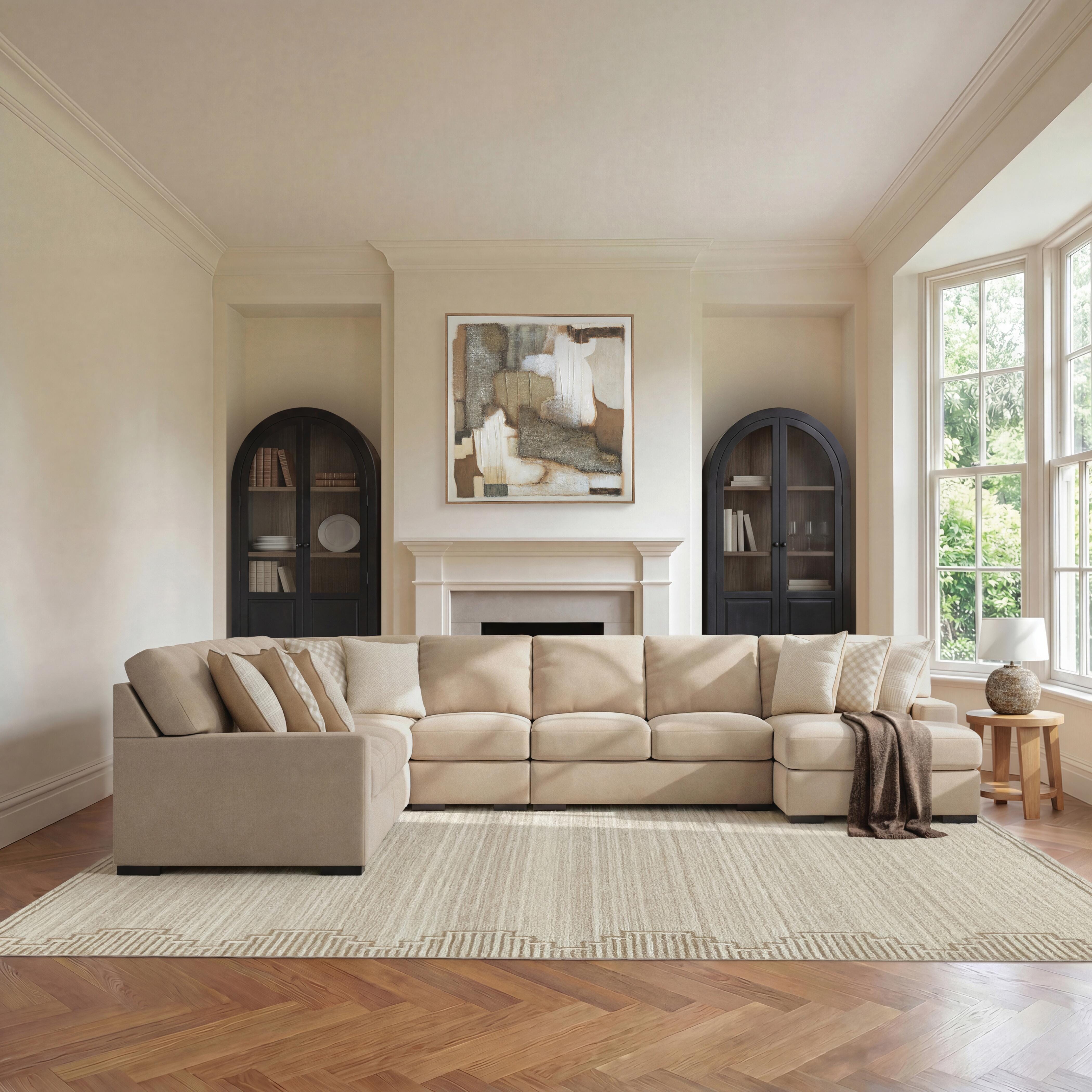 Seccional Larce de 6 piezas con chaise longue - image 2