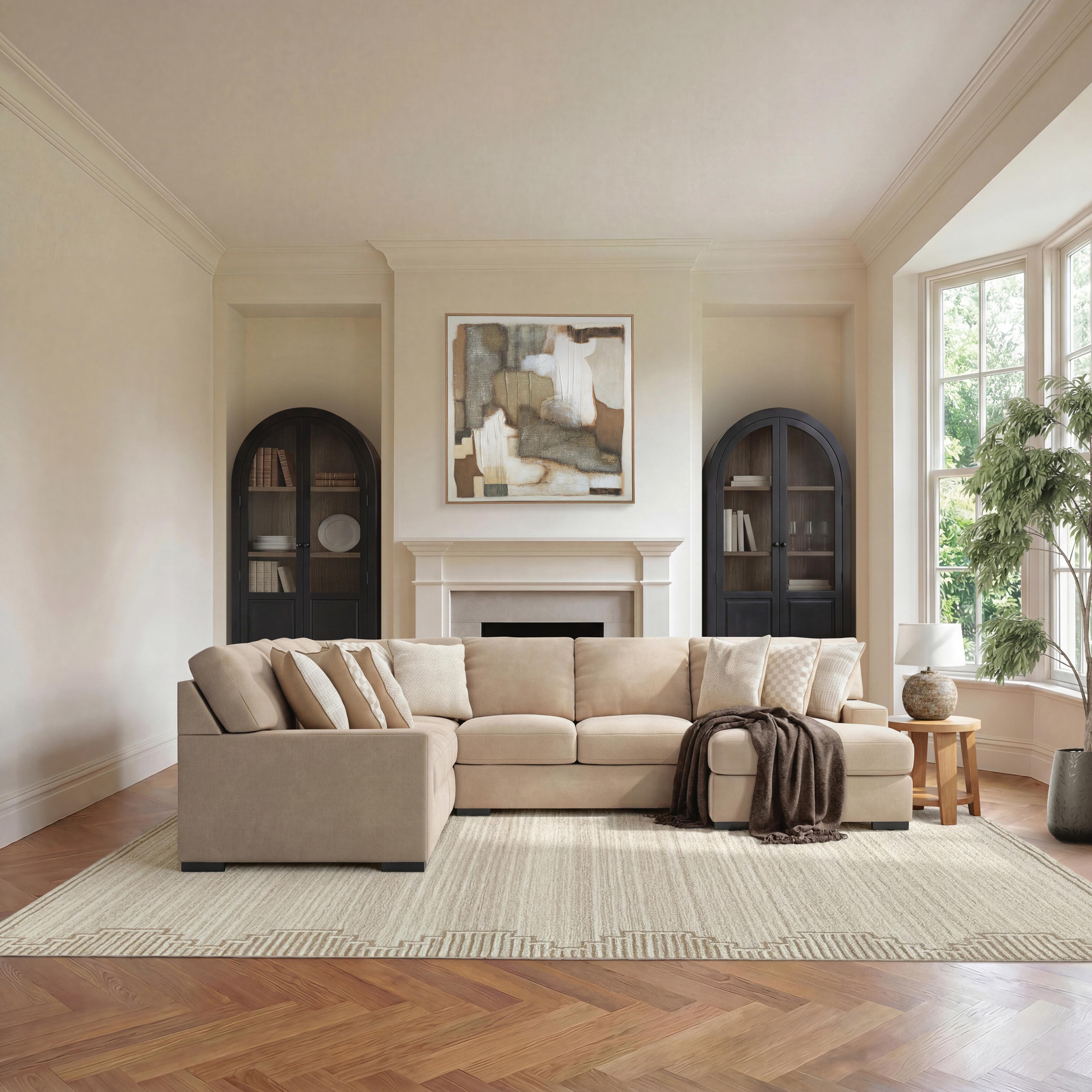 Seccional Larce de 5 piezas con chaise longue - image 2