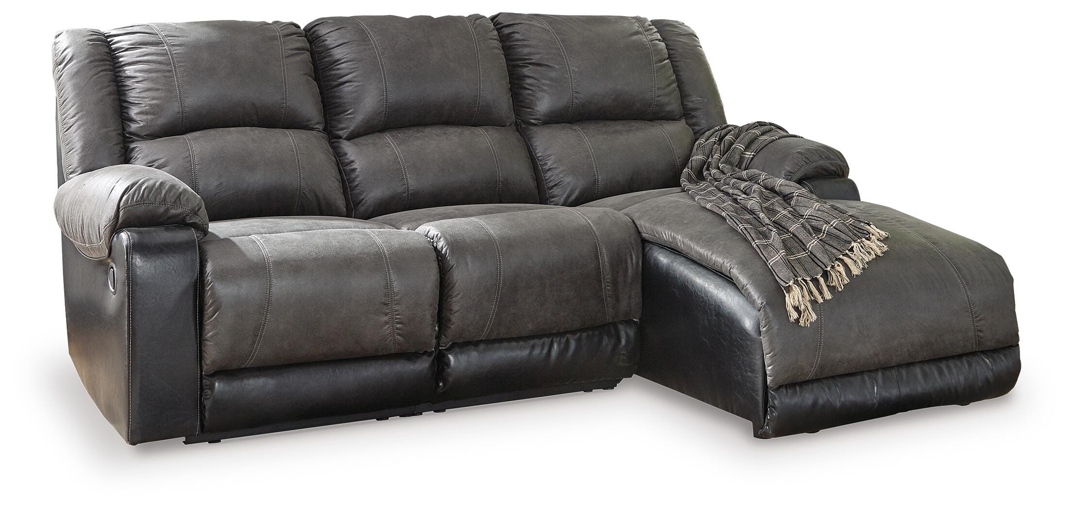 Nantahala 3-Piece Reclining Sectional with Chaise - image 1