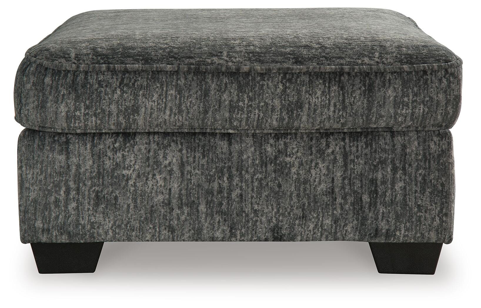 Lonoke Oversized Accent Ottoman, Gunmetal, large