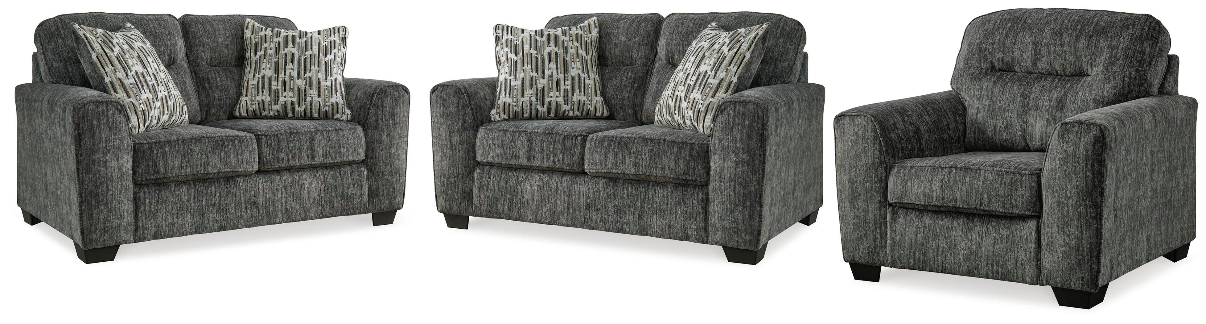 Lonoke 2 sofás biplaza y sillón - image 1