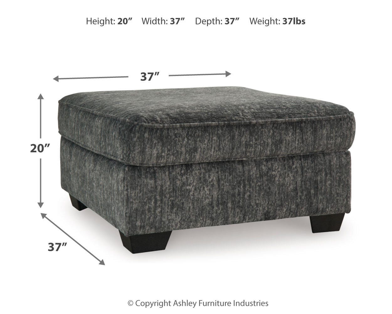 Lonoke Oversized Accent Ottoman - image 4