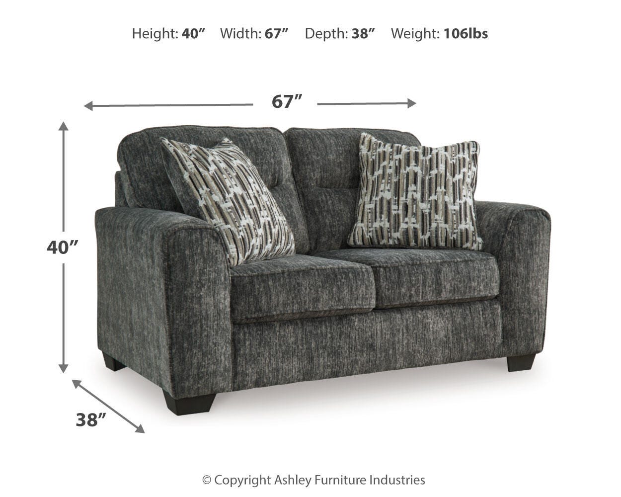 Lonoke Dimensions