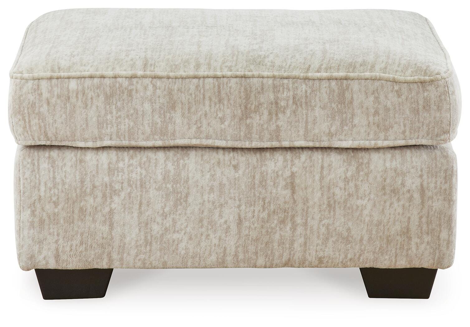 Lonoke Ottoman, Parchment, large