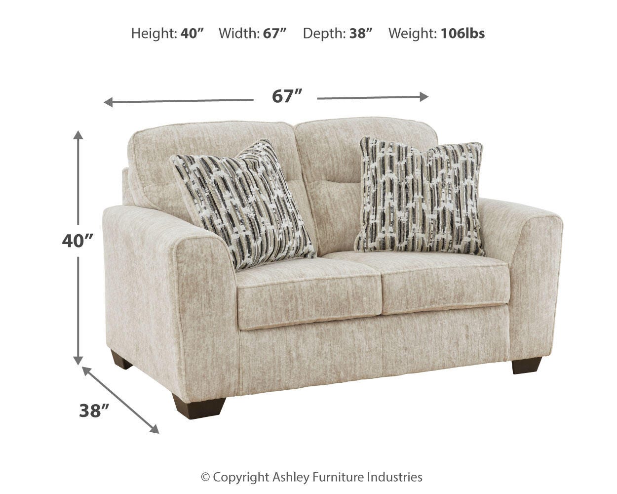 Lonoke Sofa, Loveseat, Oversized Chair and Ottoman - image 20