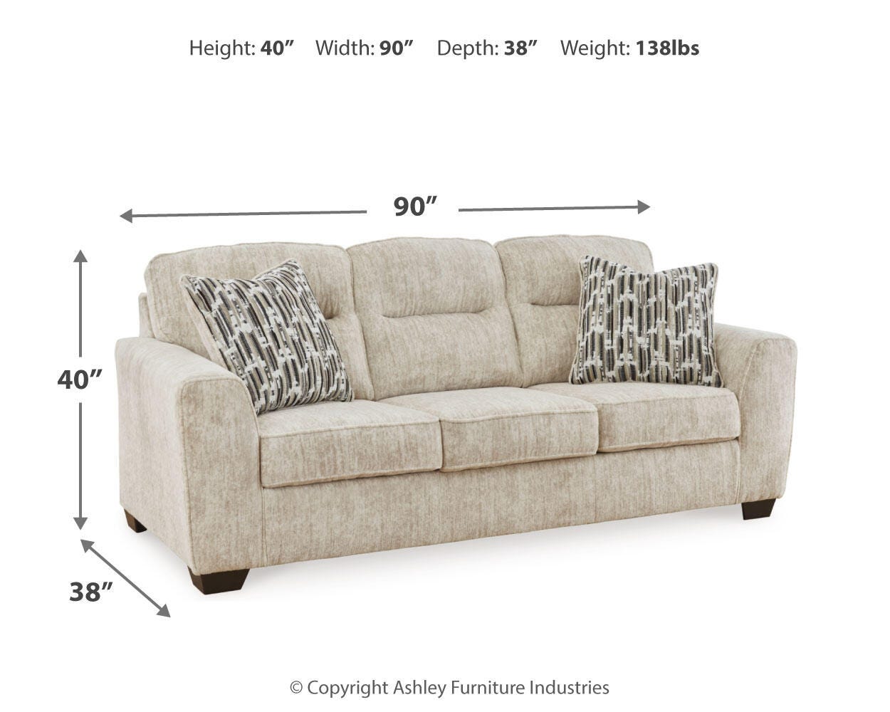 Lonoke Sofa, Loveseat, Oversized Chair and Ottoman - image 21