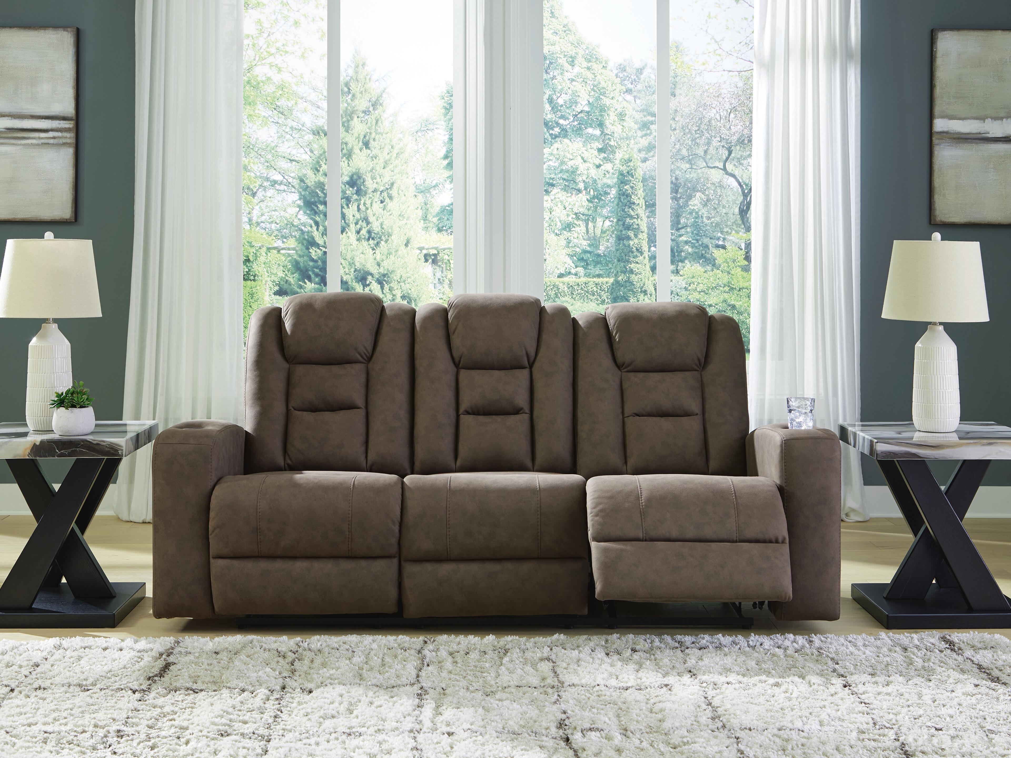 Mayhem Madness Reclining Sofa with Drop Down Table - image 1