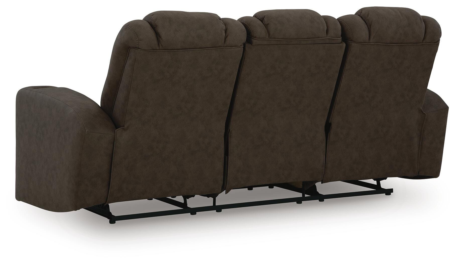 Mayhem Madness Reclining Sofa with Drop Down Table - image 5