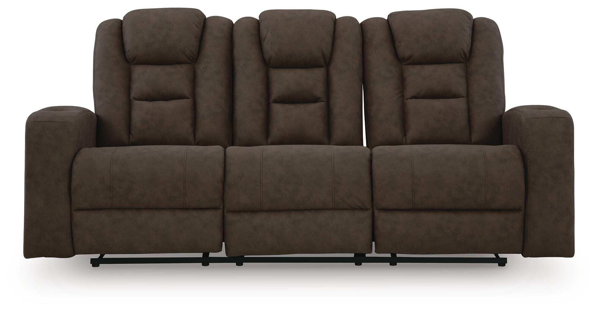 Mayhem Madness Reclining Sofa with Drop Down Table, , large