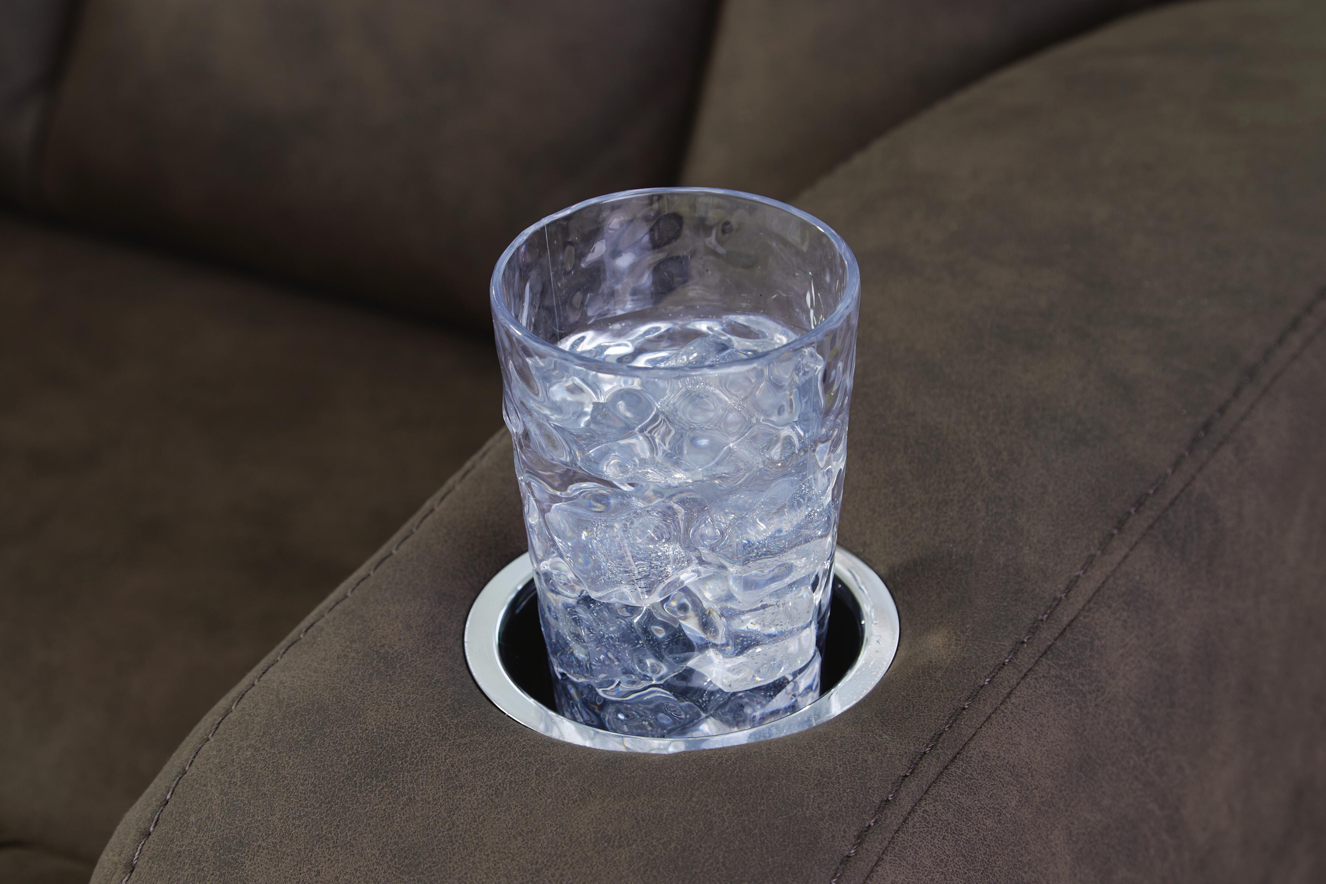 Mayhem Madness Reclining Sofa with Drop Down Table - image 8