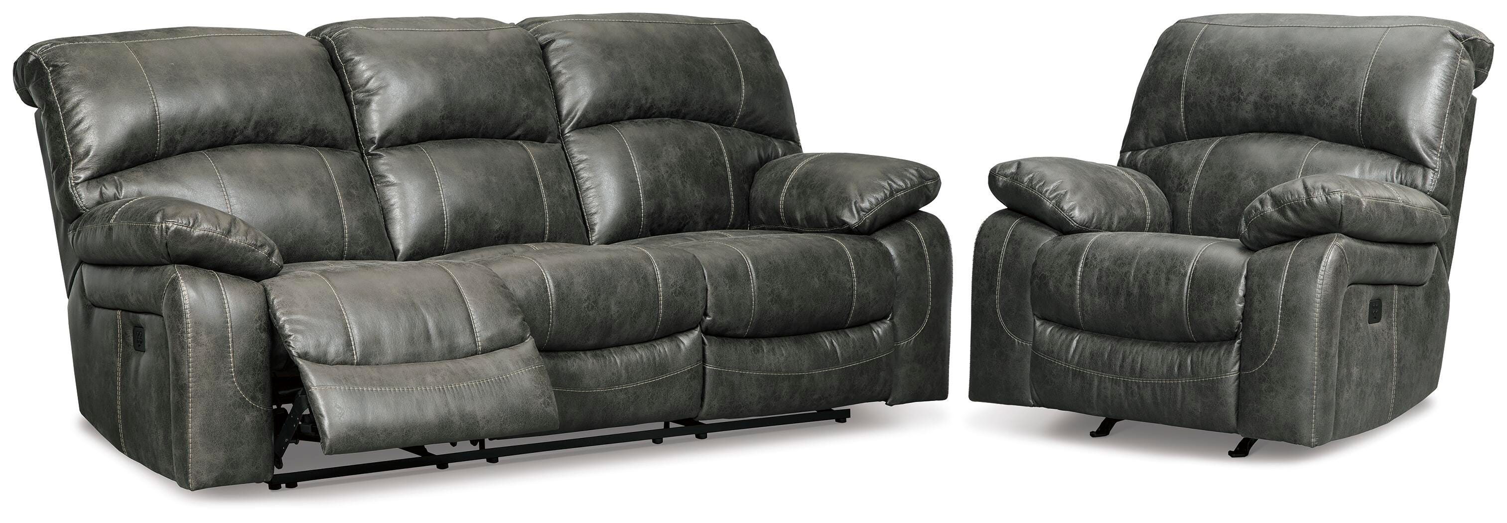 Dunwell Power Reclining Sofa with Power Recliner - image 1