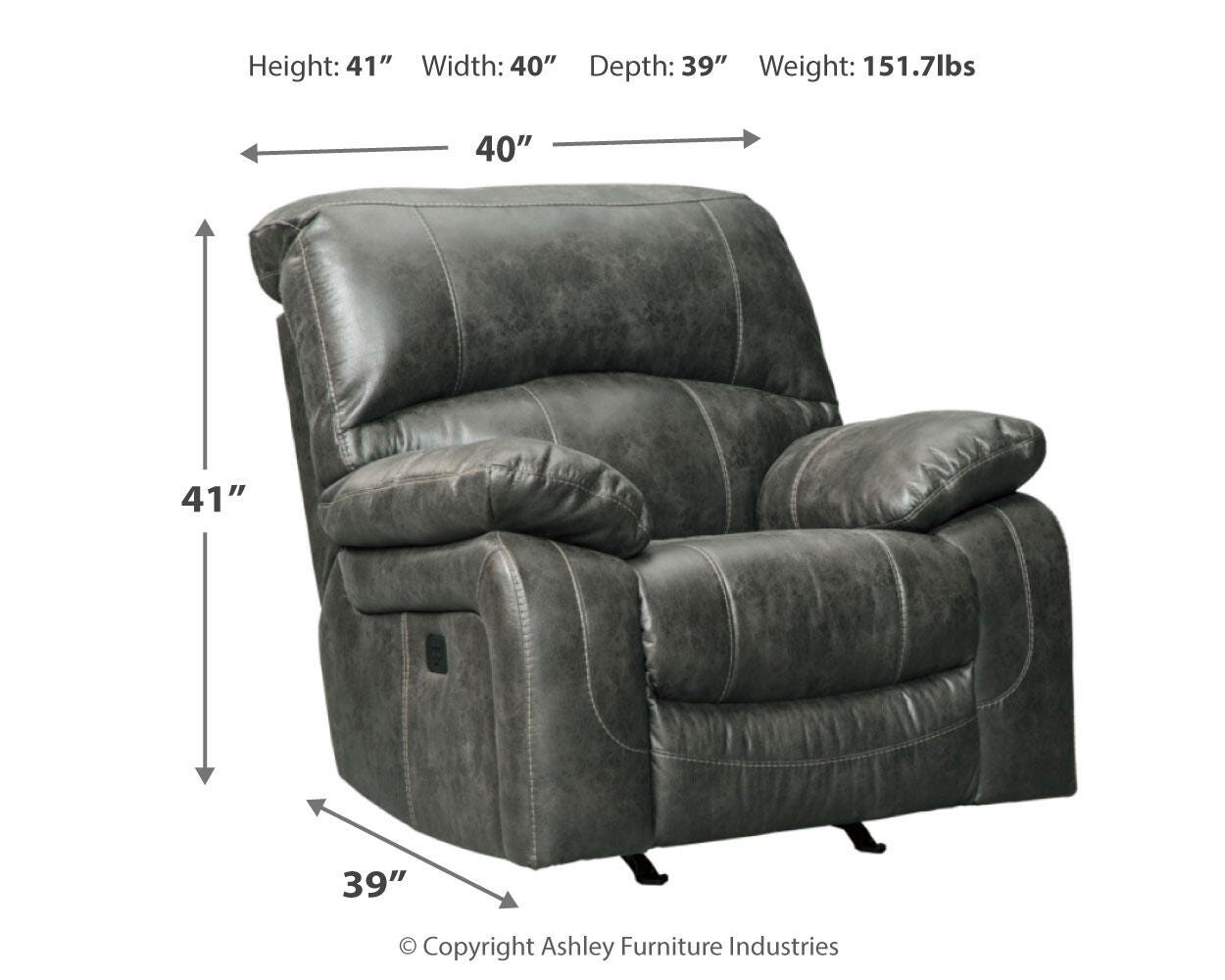 Dunwell Power Reclining Sofa with Power Recliner - image 5