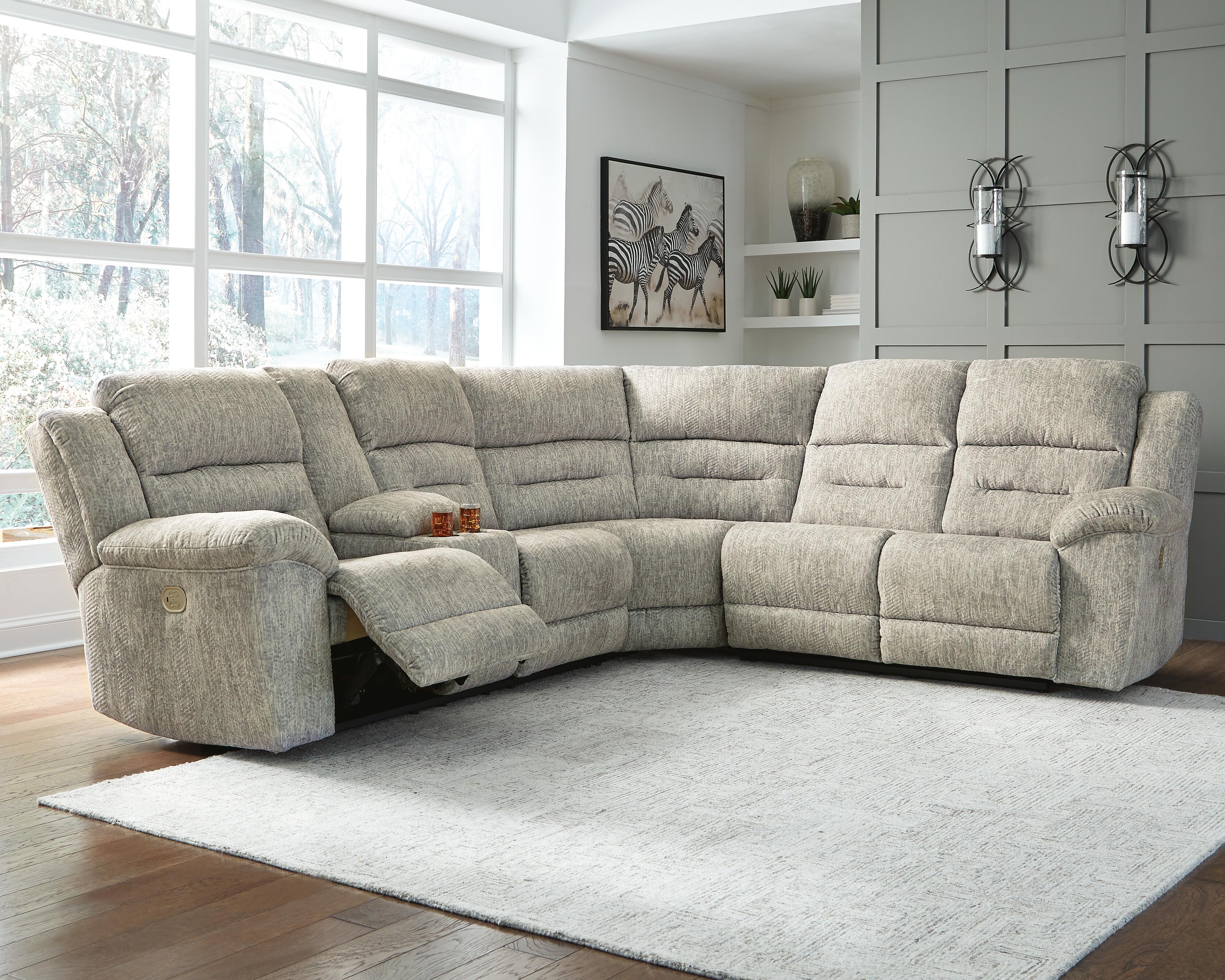 Family Den 3-Piece Power Reclining Sectional - image 1