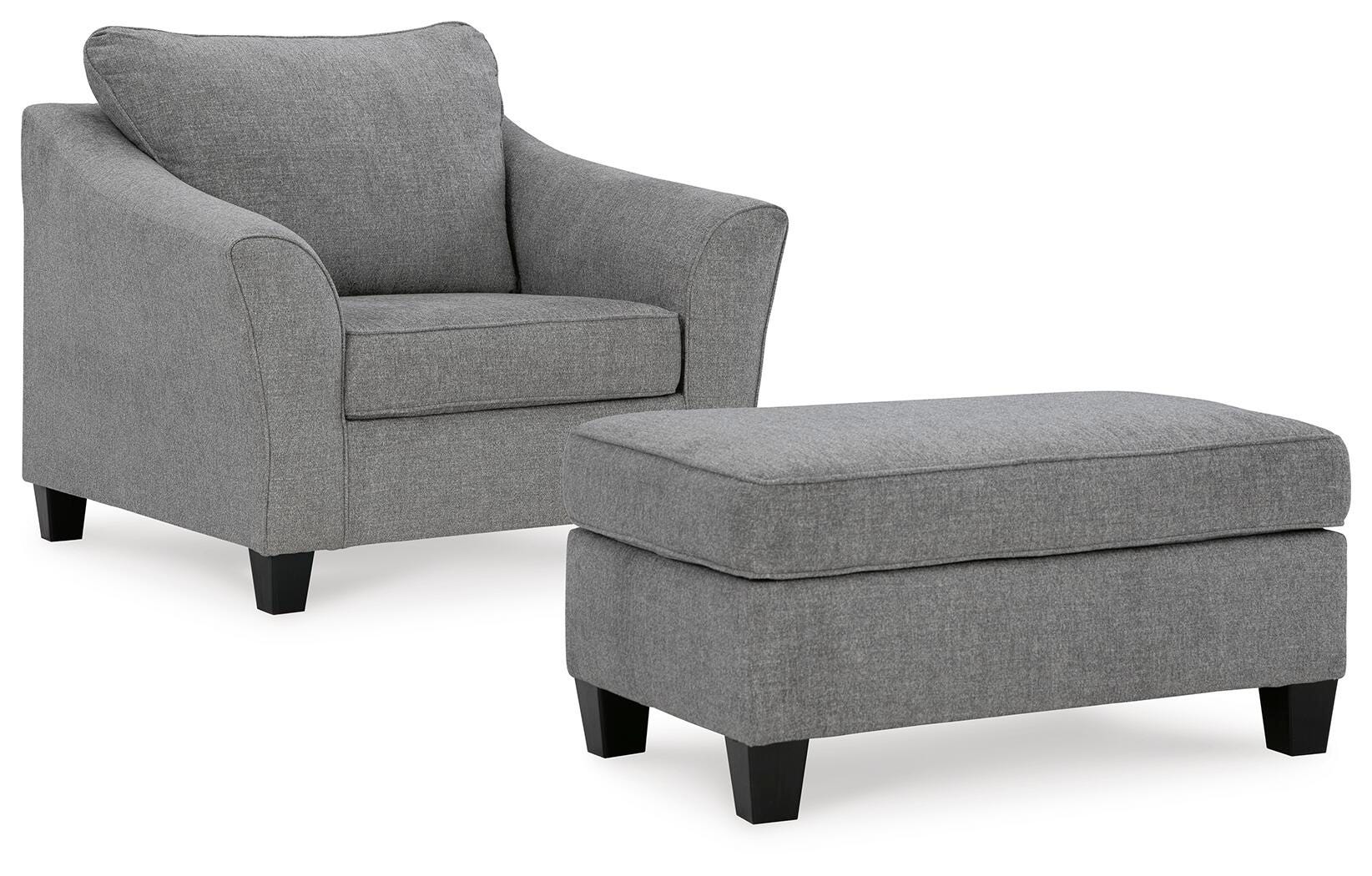 Mathonia Oversized Chair and Ottoman - image 2
