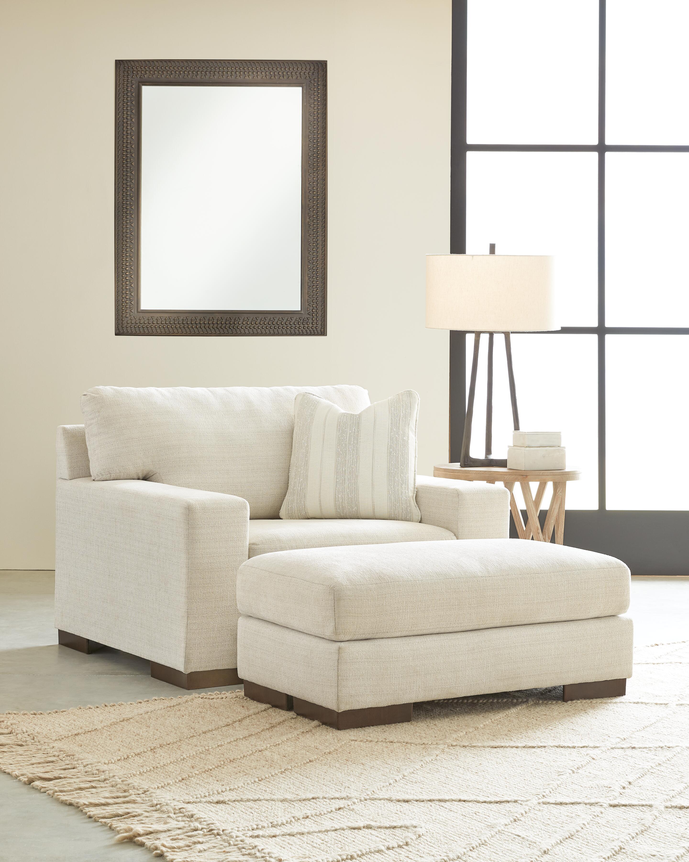 Sillón y otomana Maggie de gran tamaño - image 1
