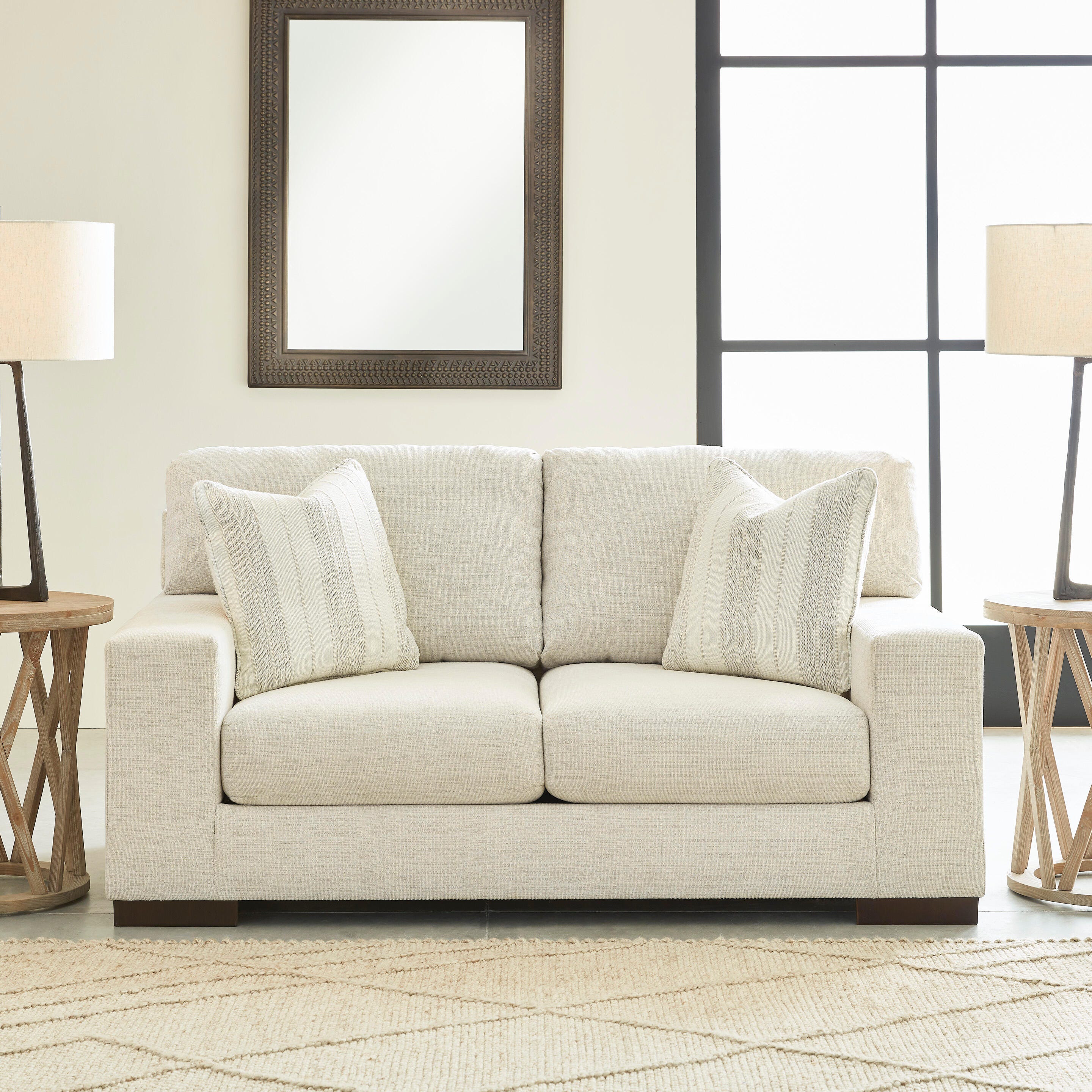 Maggie Loveseat, Birch, large