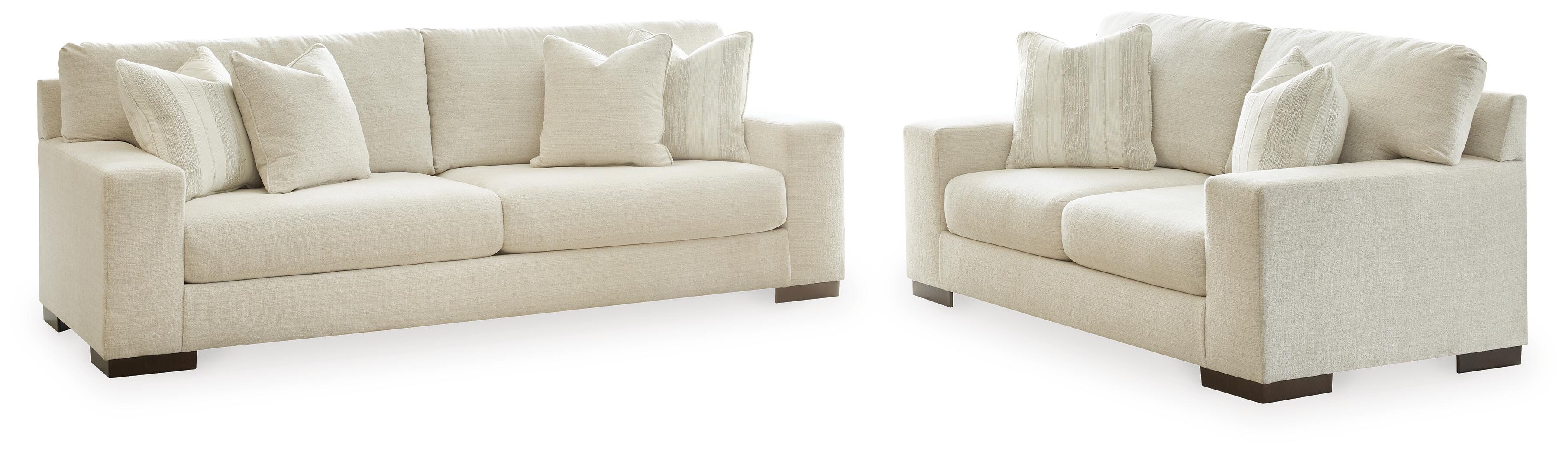 Maggie Sofa and Loveseat, Birch, large
