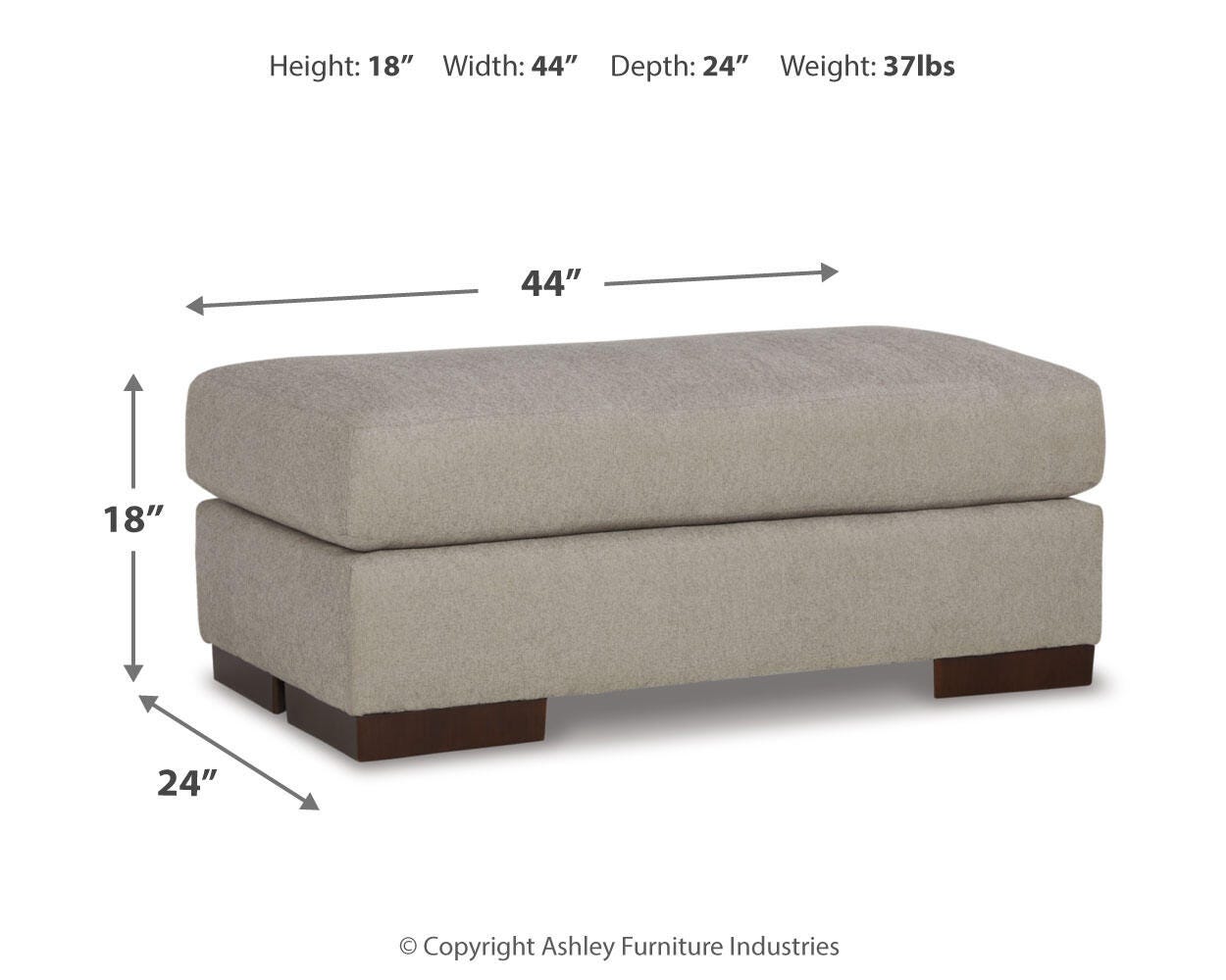 Maggie Oversized Chair and Ottoman - image 11