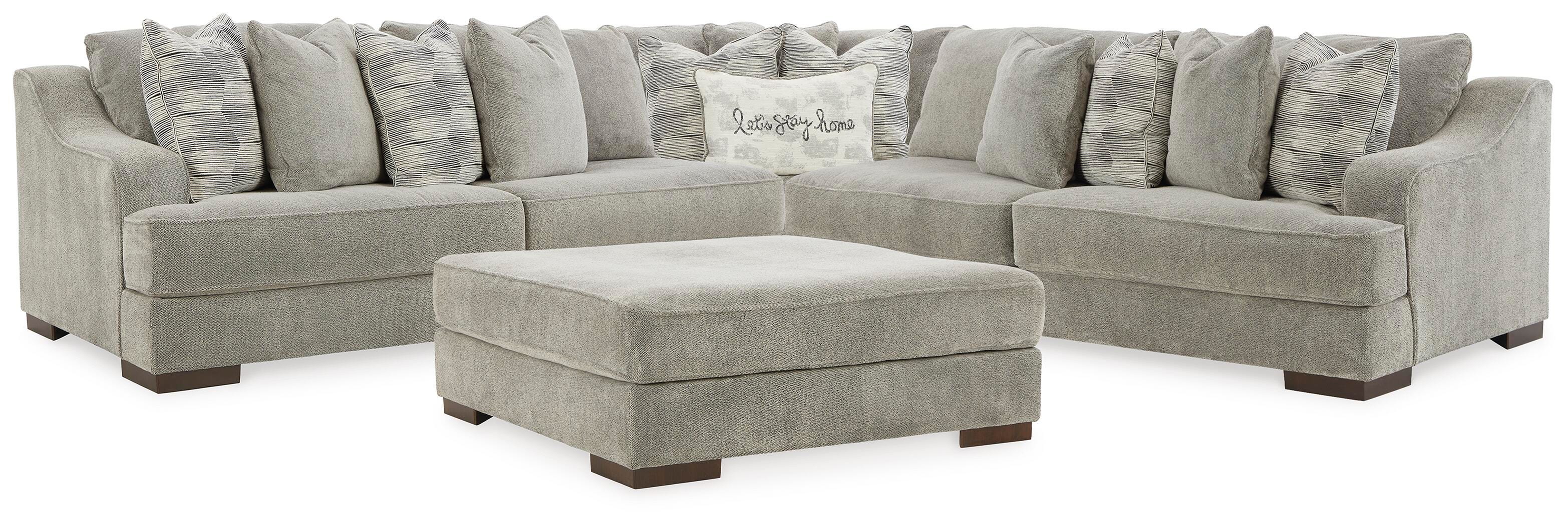 Bayless 3-Piece Sectional and Ottoman - image 1