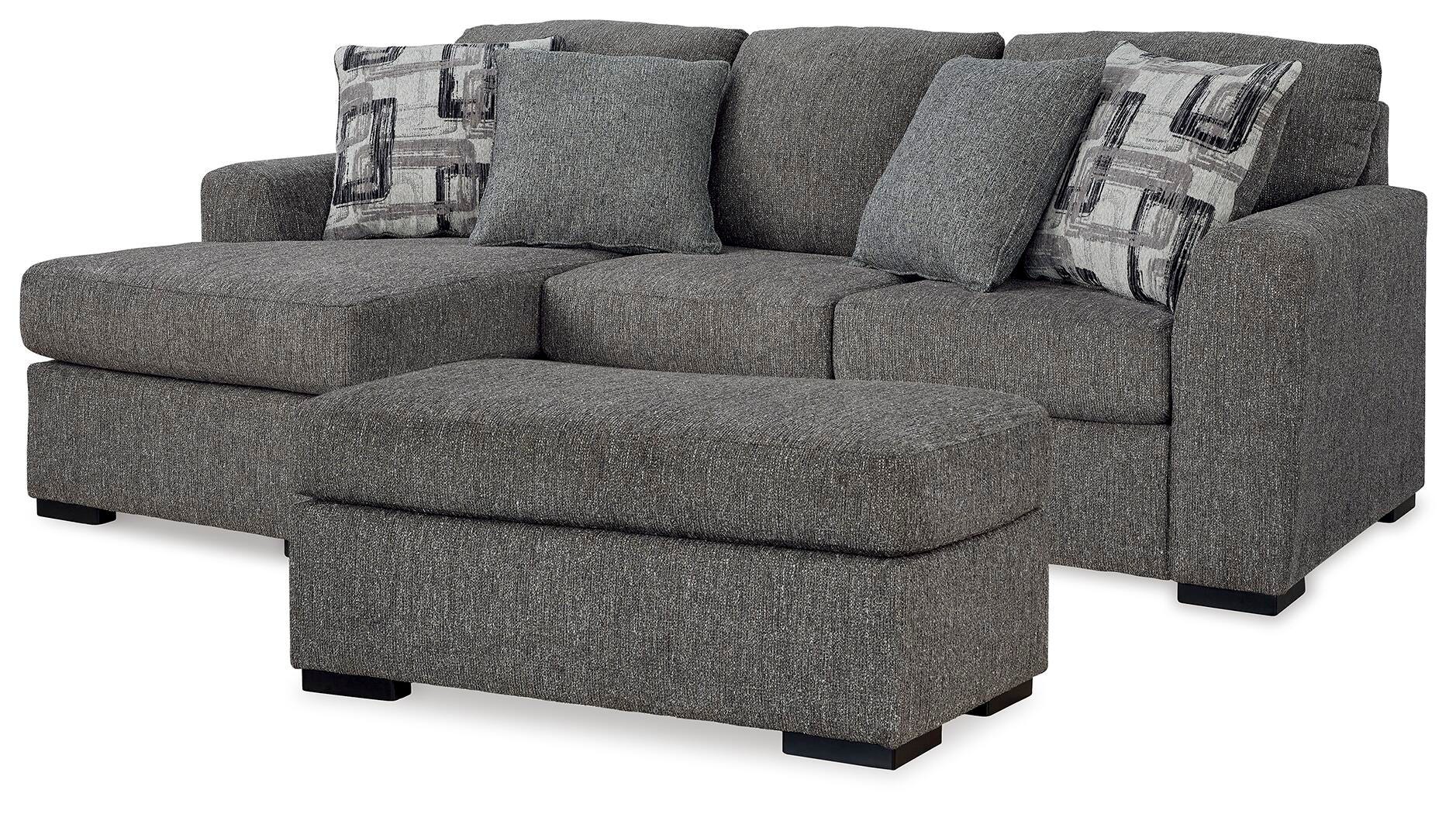 Sofá chaise longue y otomana Gardiner - image 1