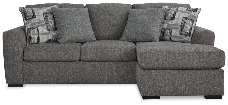 Gardiner Sofa Chaise, Pewter