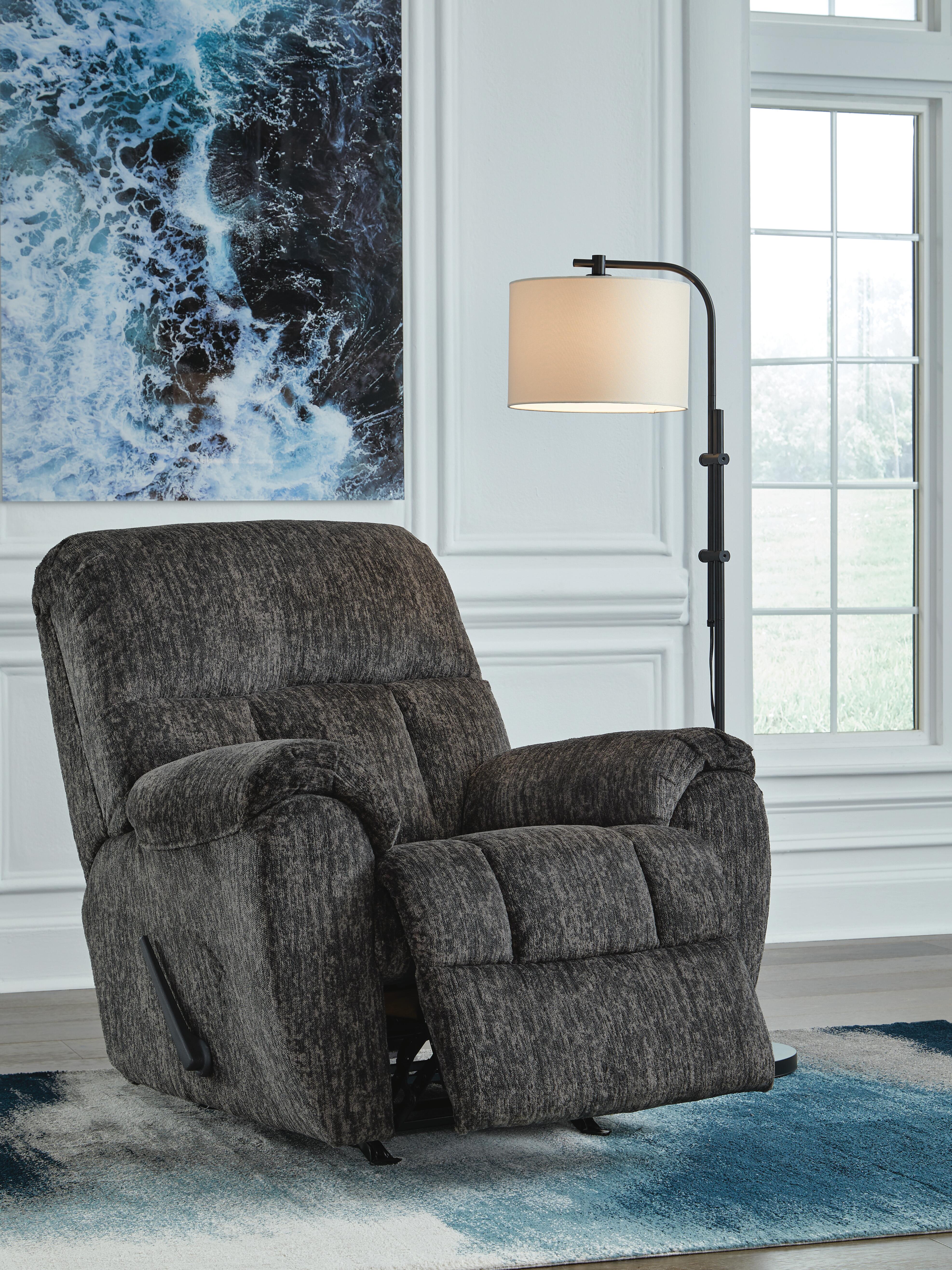 Rampant Recliner, Gunmetal, large