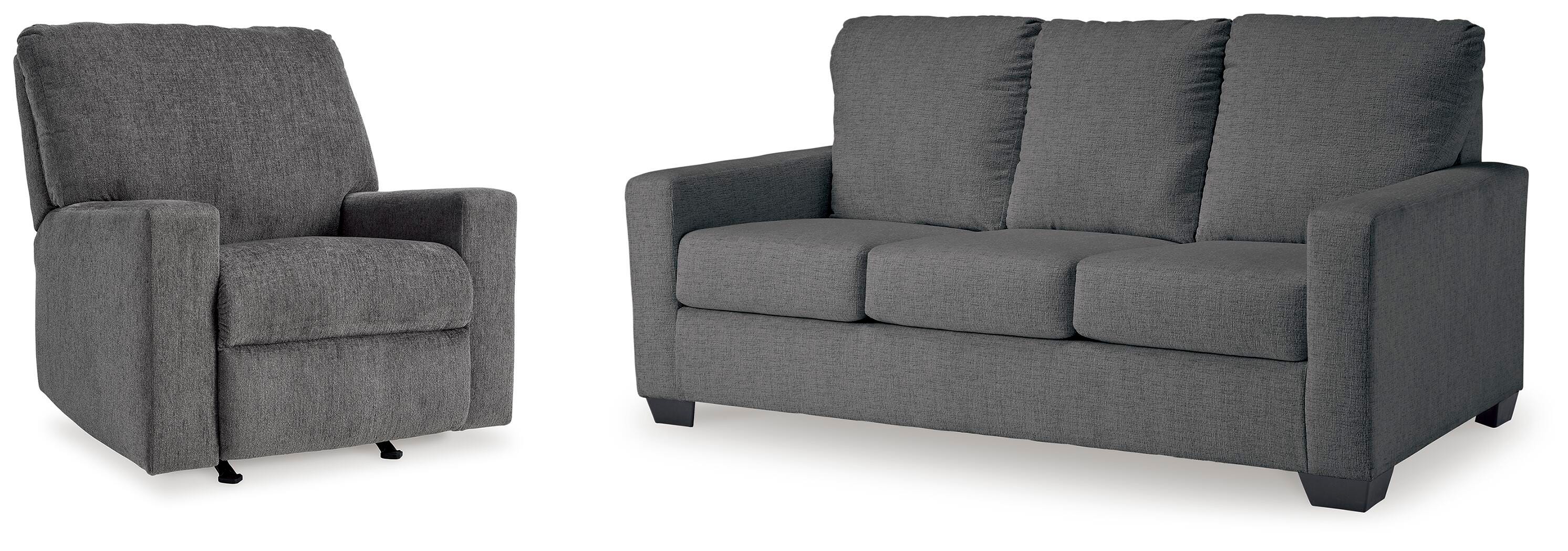 Sofá Cama Rannis y Sillón Reclinable - image 1