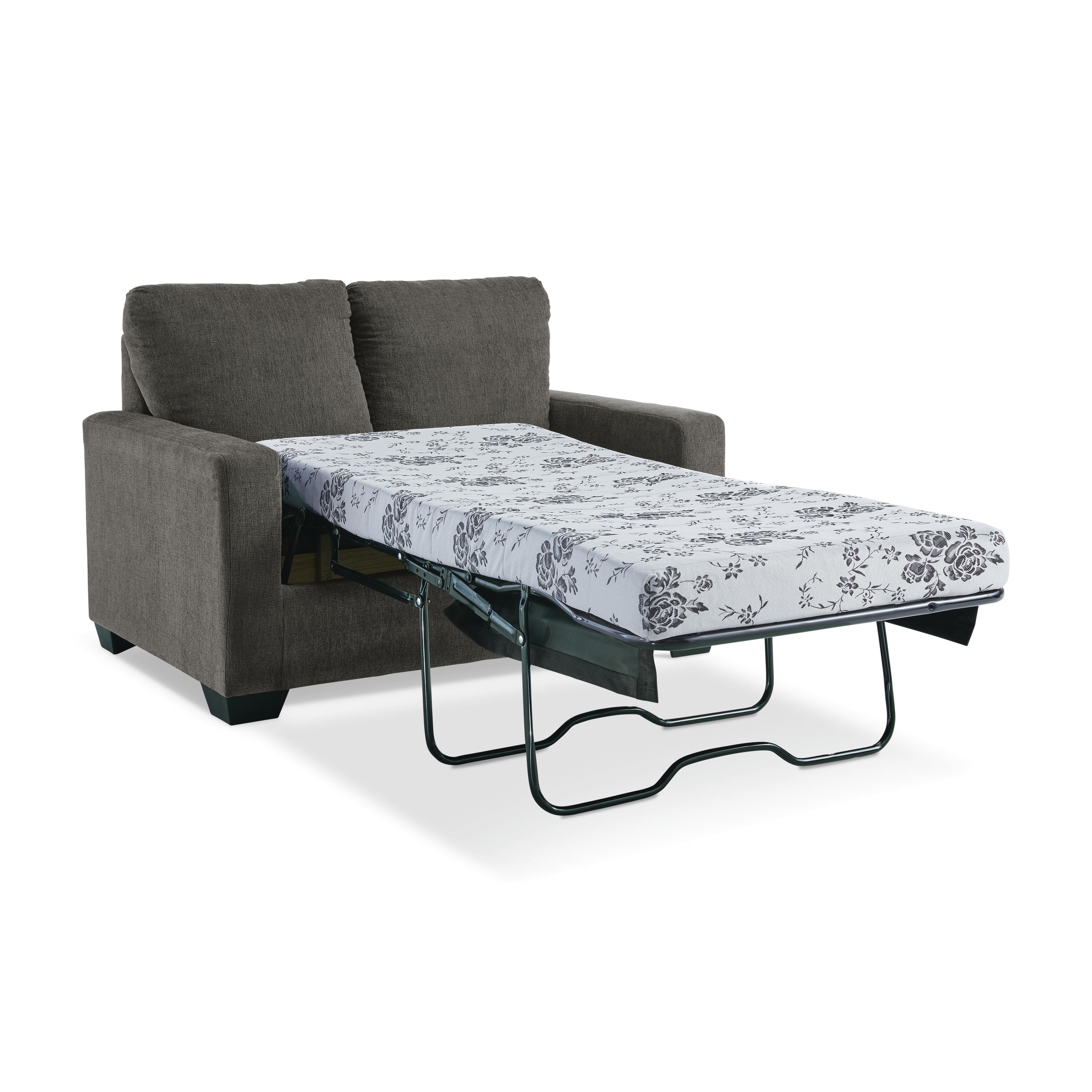 Rannis Twin Sofa Sleeper, Pewter, large