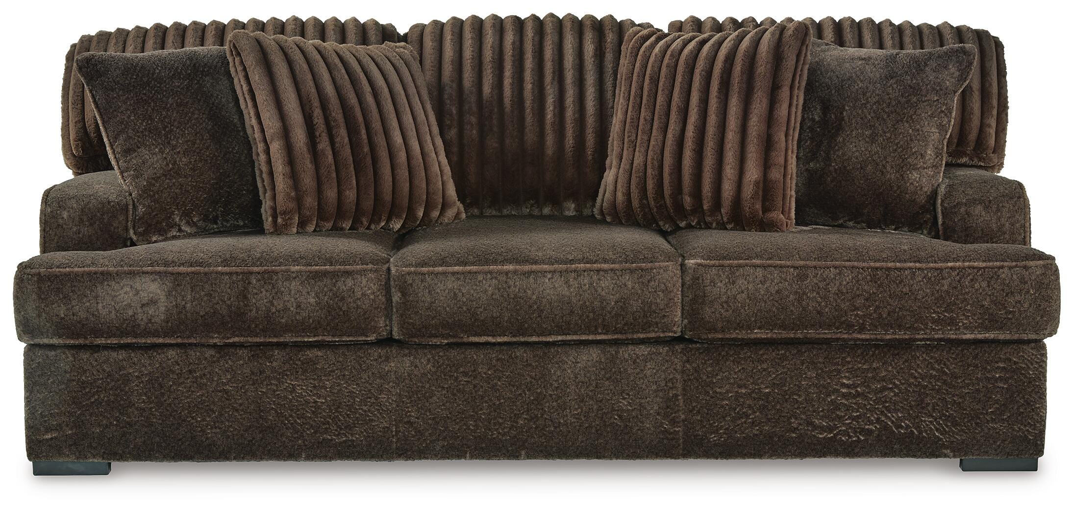 Sofá, sofá de dos plazas, sillón extra grande y otomana Aylesworth - image 13