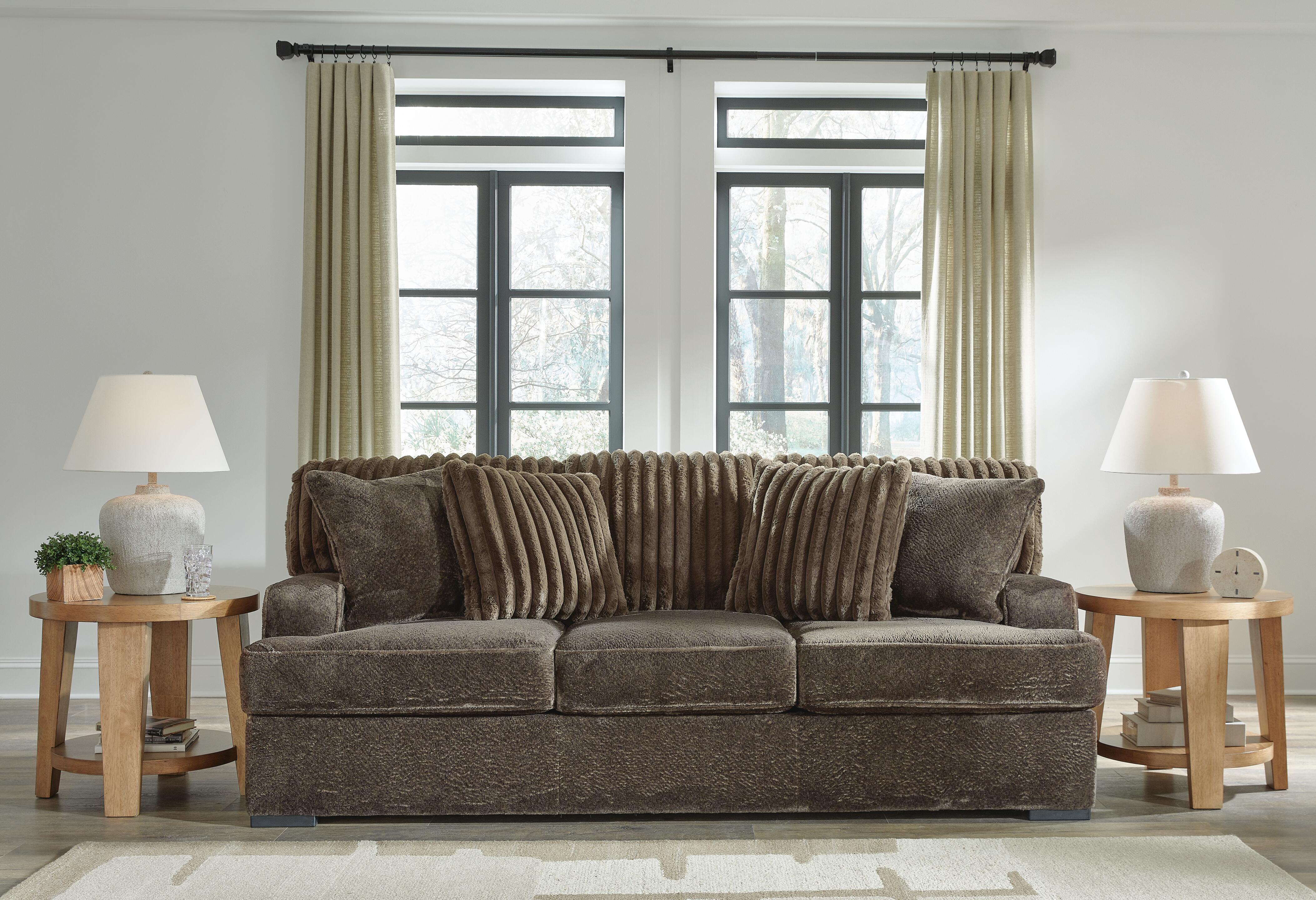 Sofá, sofá de dos plazas, sillón extra grande y otomana Aylesworth - image 19