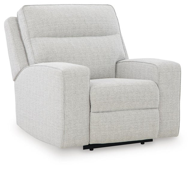 Jasperson Next-Gen Nuvella™ Performance Fabric Dual Power Recliner