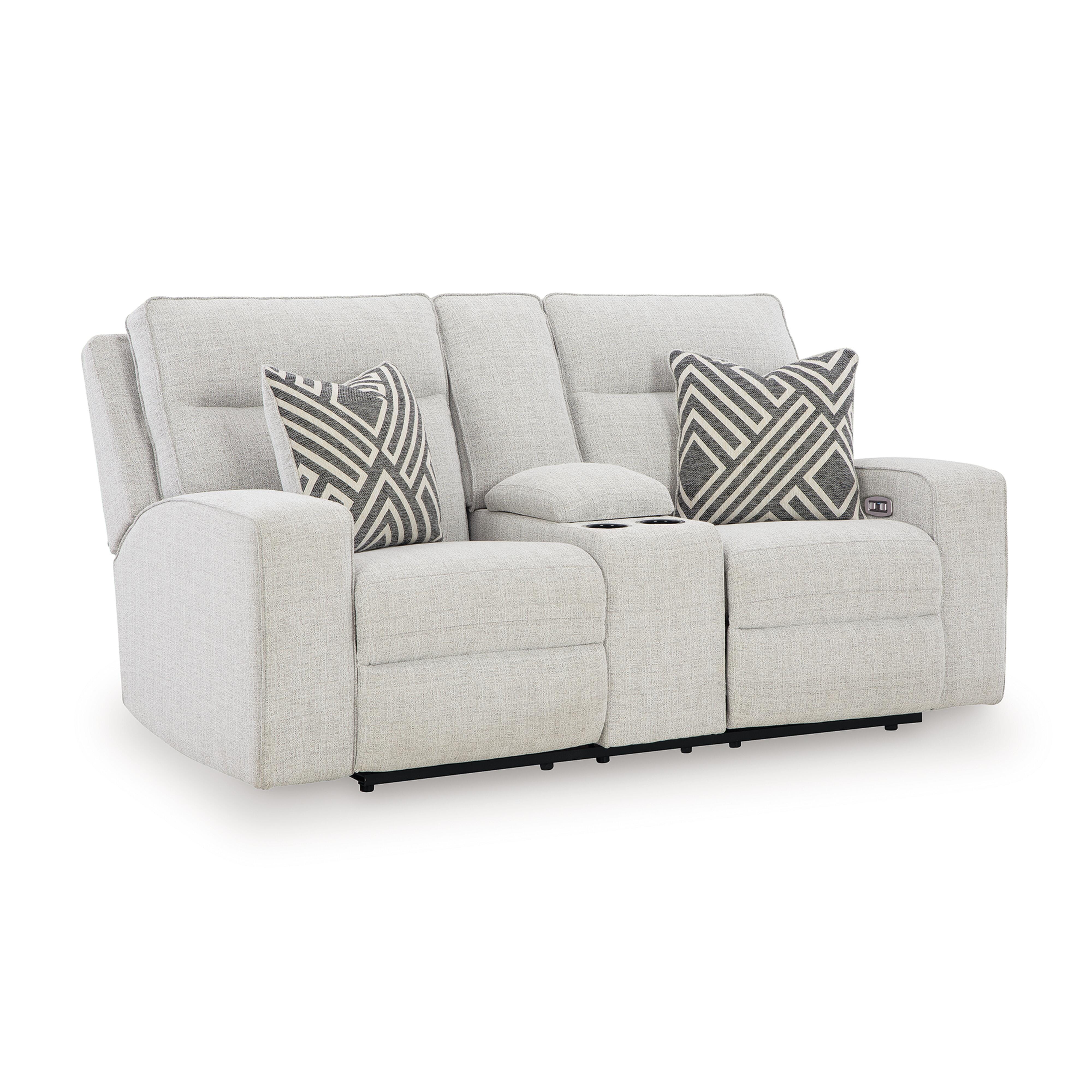 Jasperson Power Reclining Loveseat with Console - image 3
