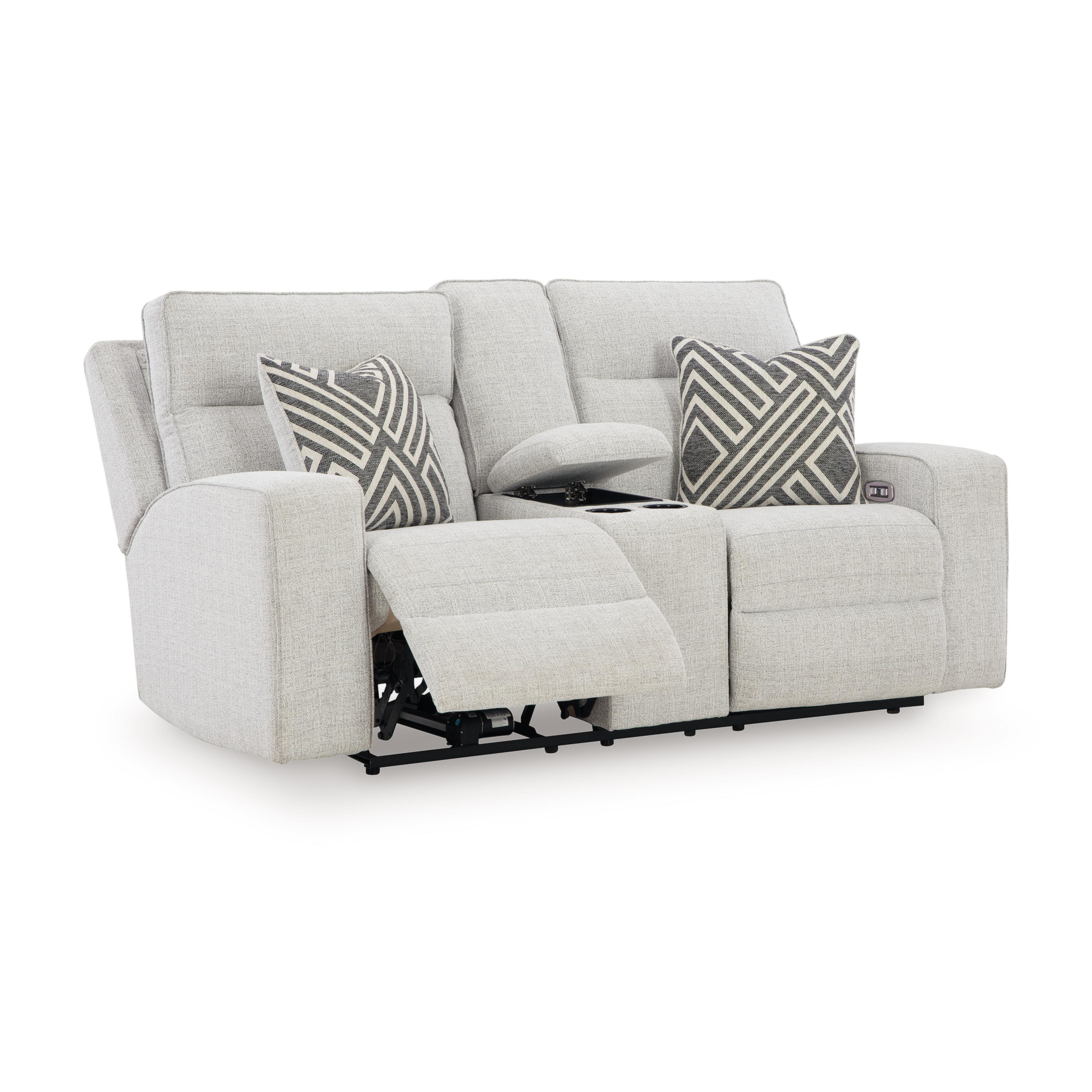 Jasperson Power Reclining Loveseat with Console - image 4