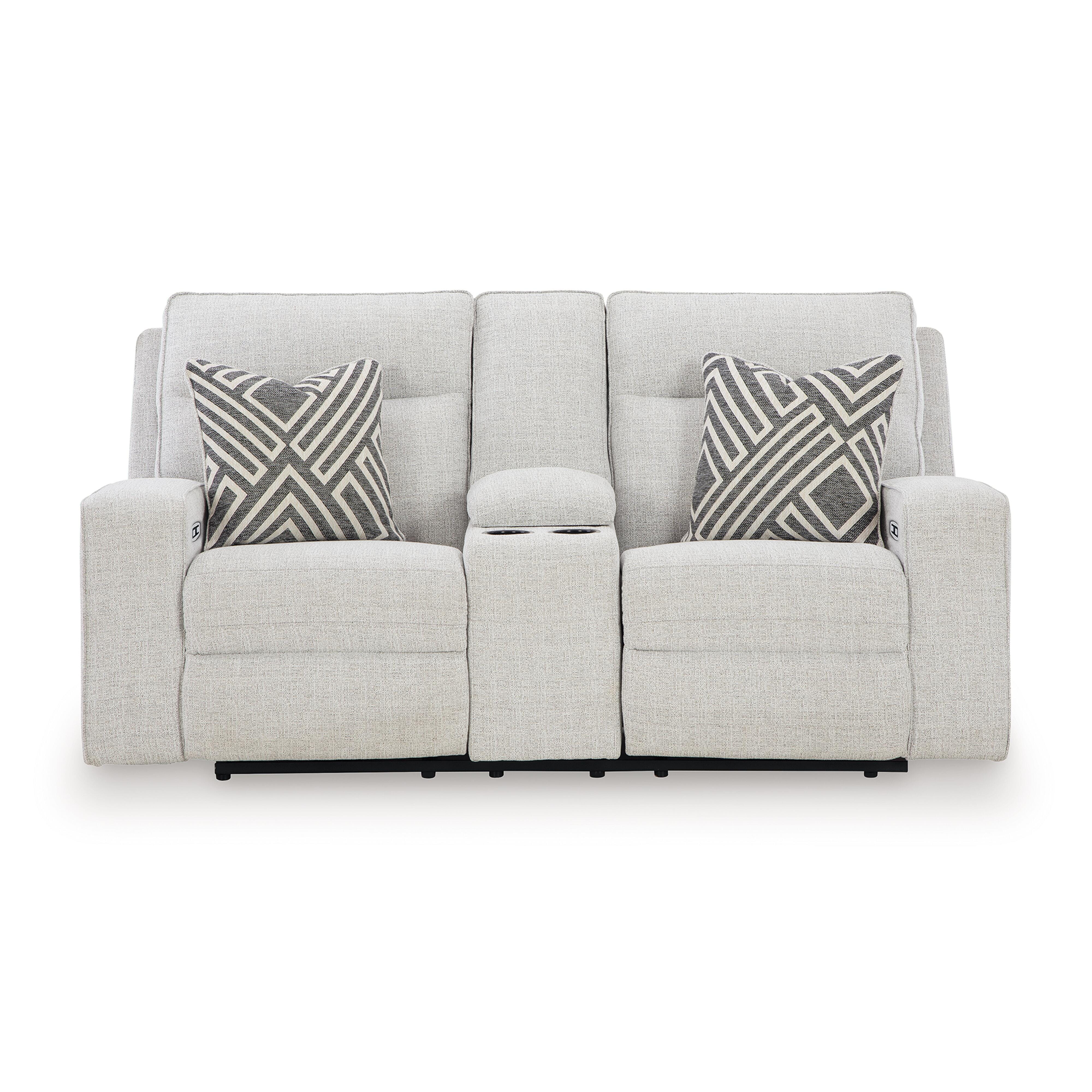 Jasperson Power Reclining Loveseat with Console - image 1