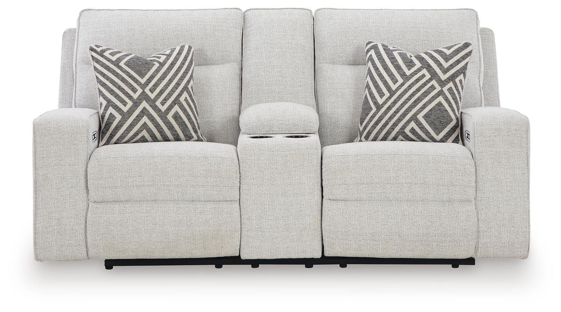 Jasperson Power Reclining Loveseat with Console - image 4