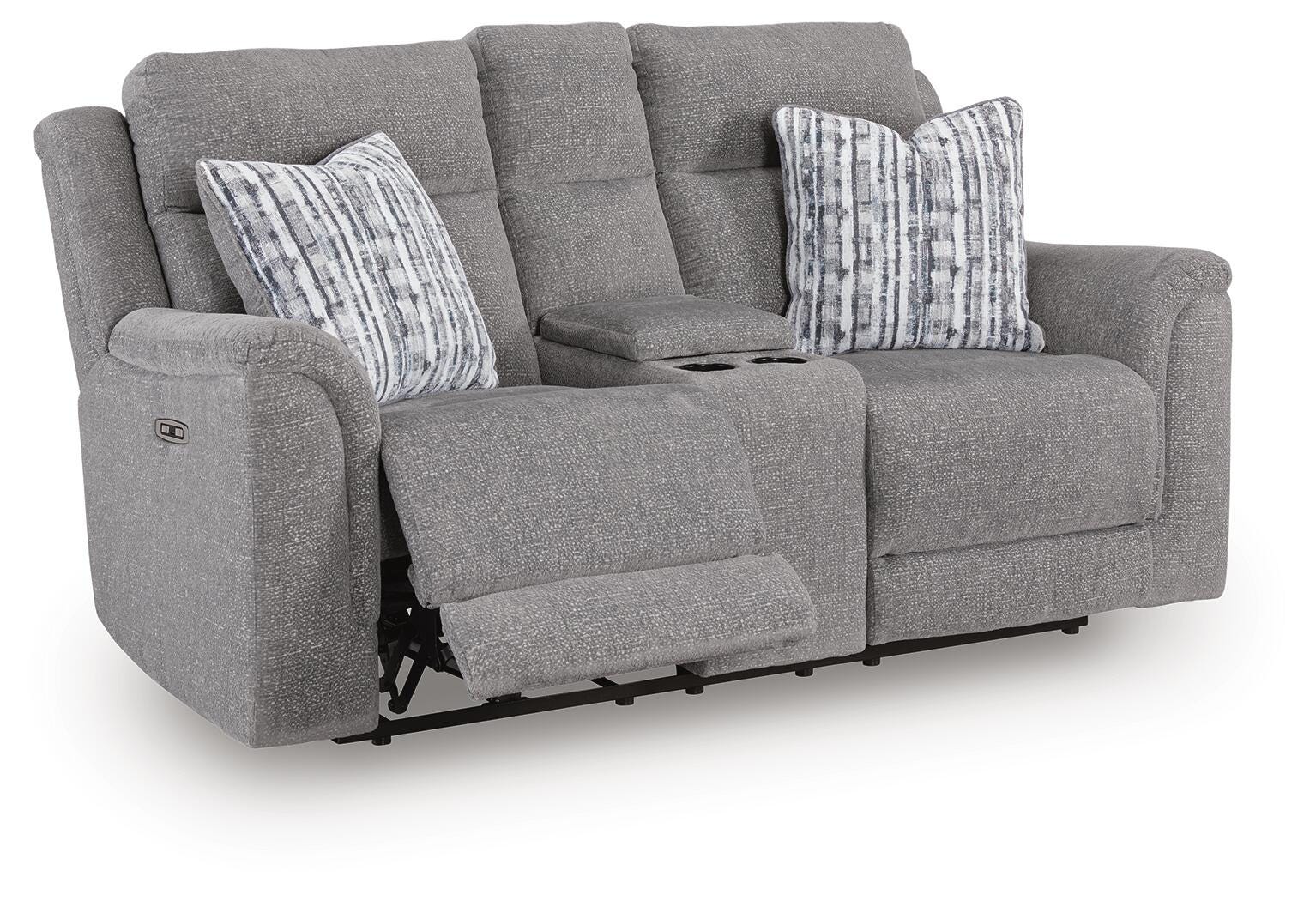 Overflow Power Reclining Loveseat with Console, , large
