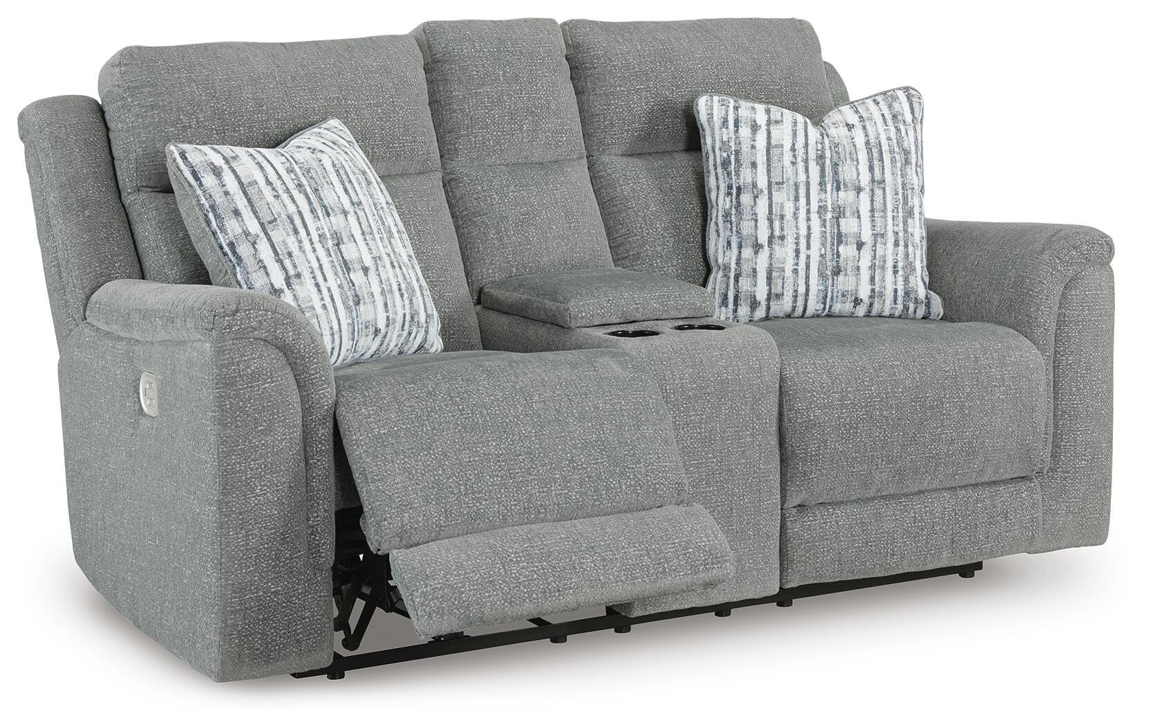 Overflow Power Reclining Loveseat with Console - image 3