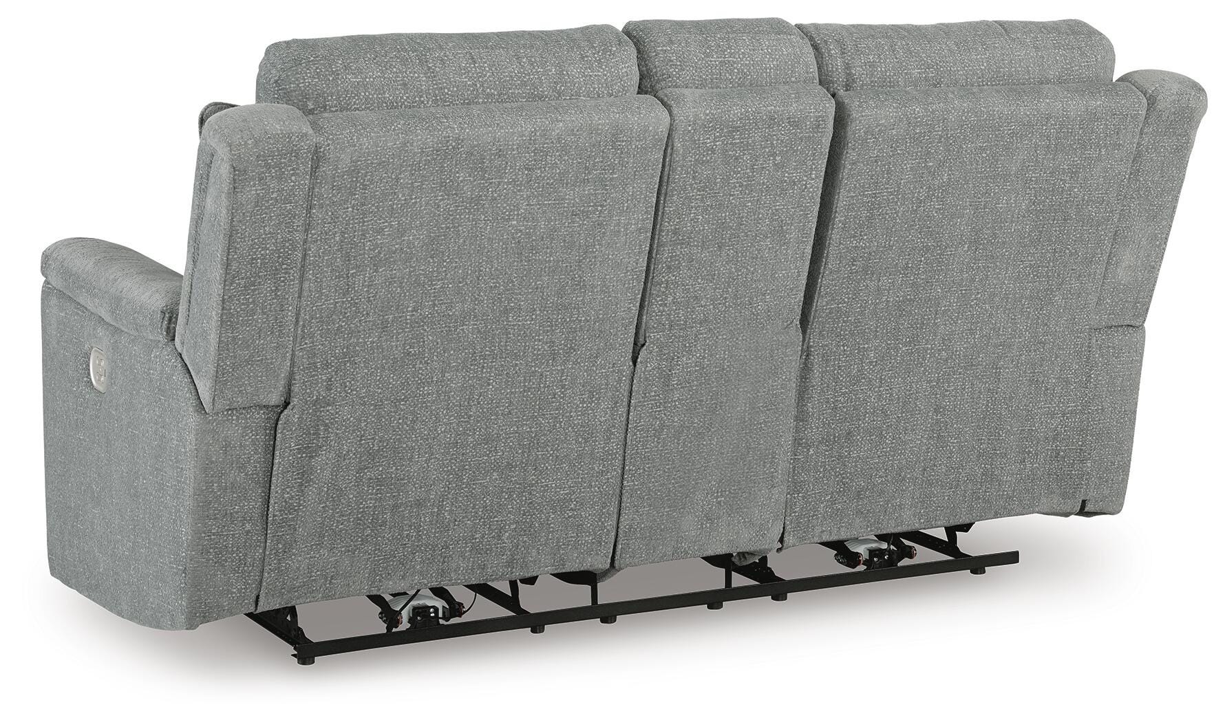 Overflow Power Reclining Loveseat with Console - image 5
