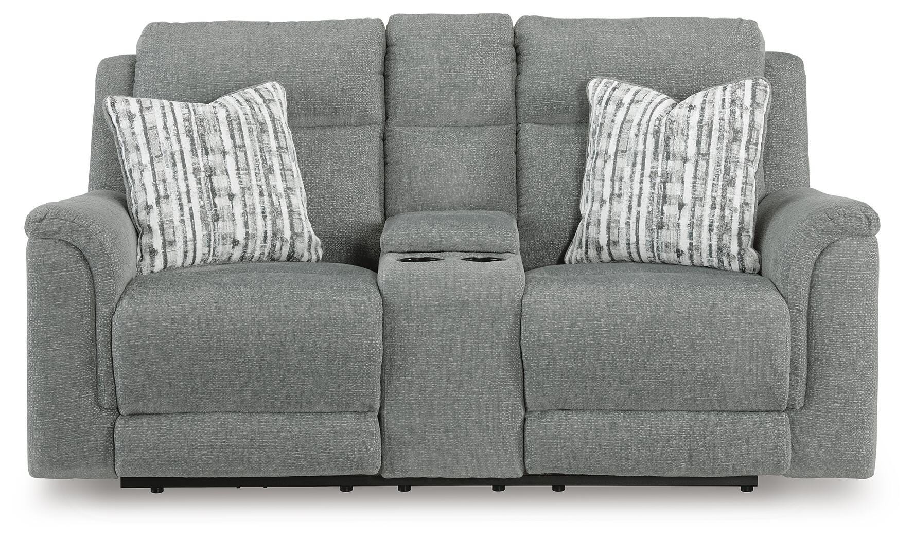 Overflow Power Reclining Loveseat with Console, , large