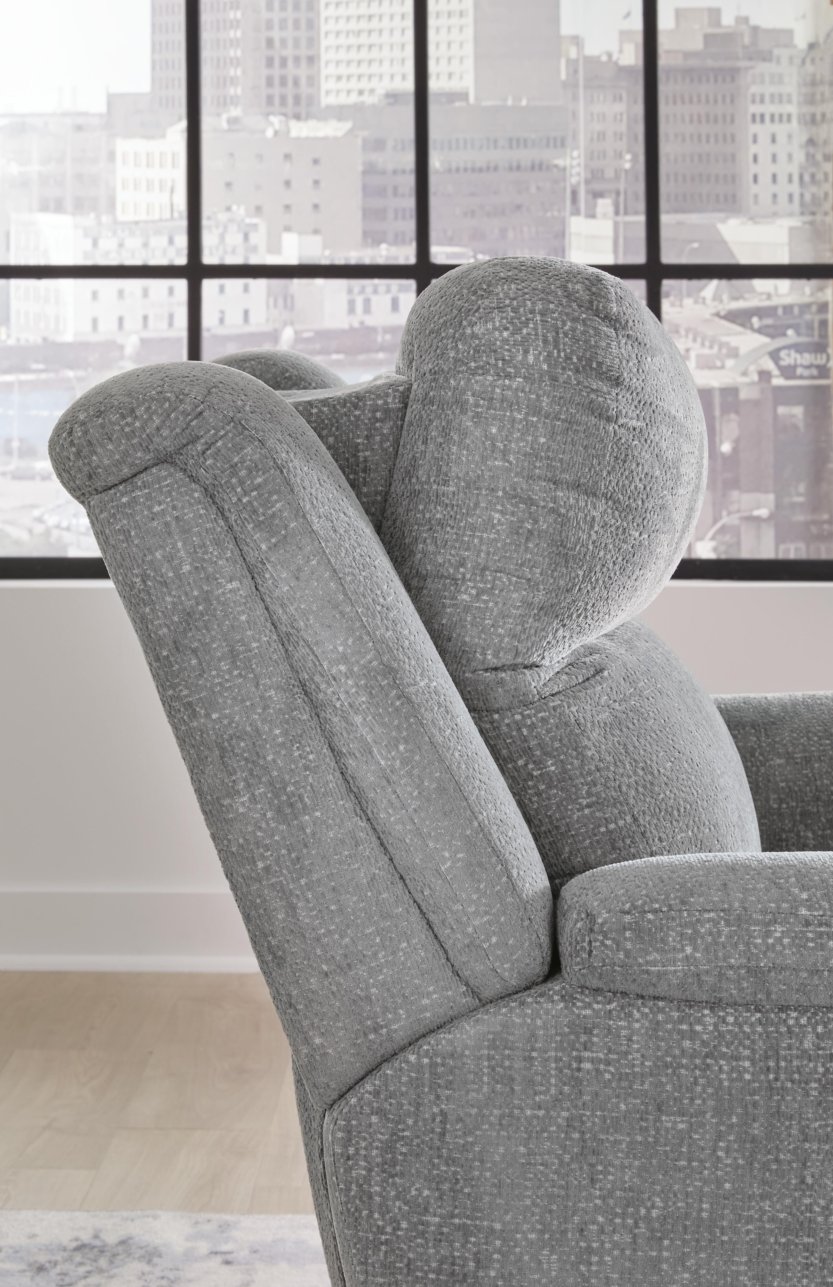Overflow Next-Gen Nuvella™ Performance Fabric Dual Power Recliner
