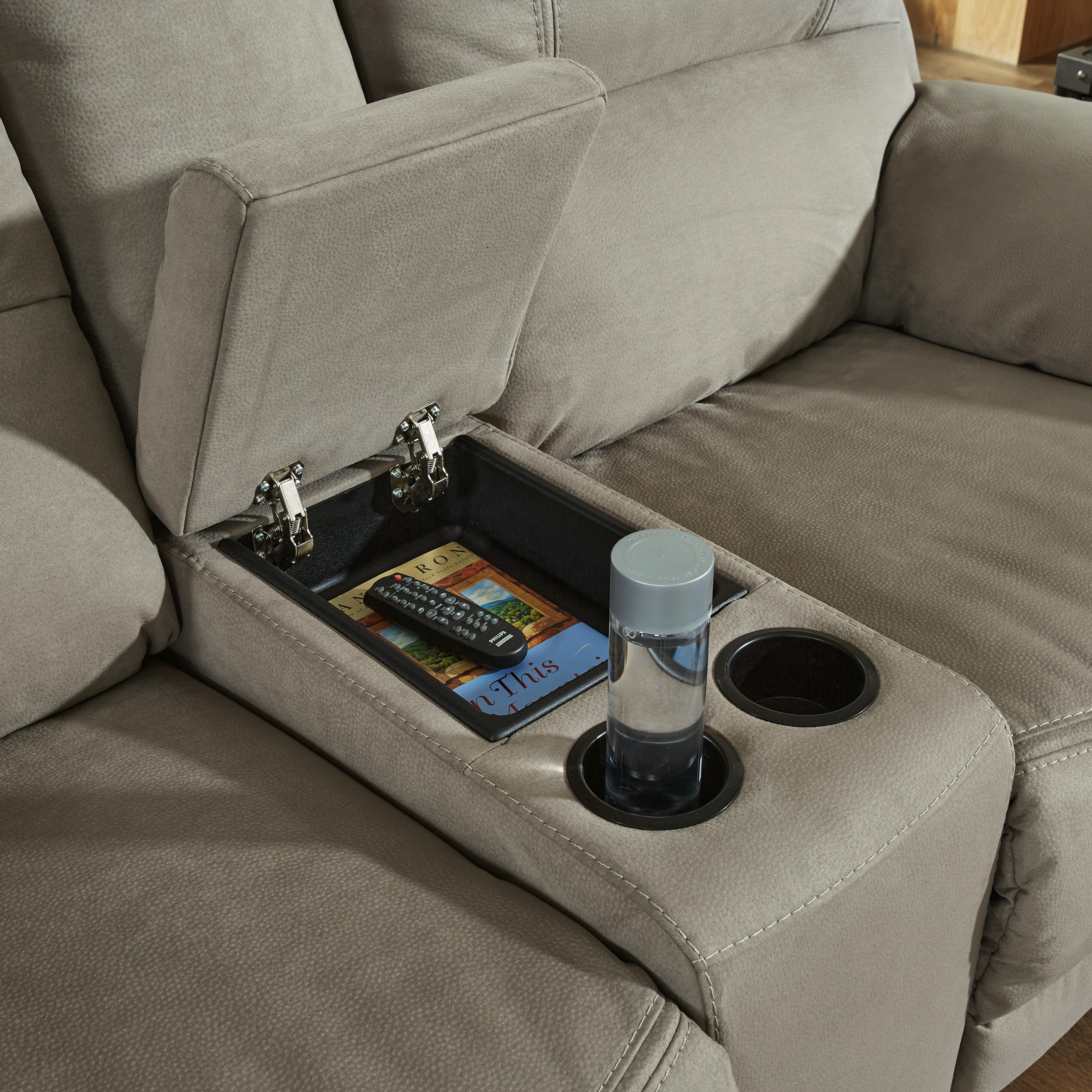 Next-Gen Gaucho Reclining Loveseat with Console, , large