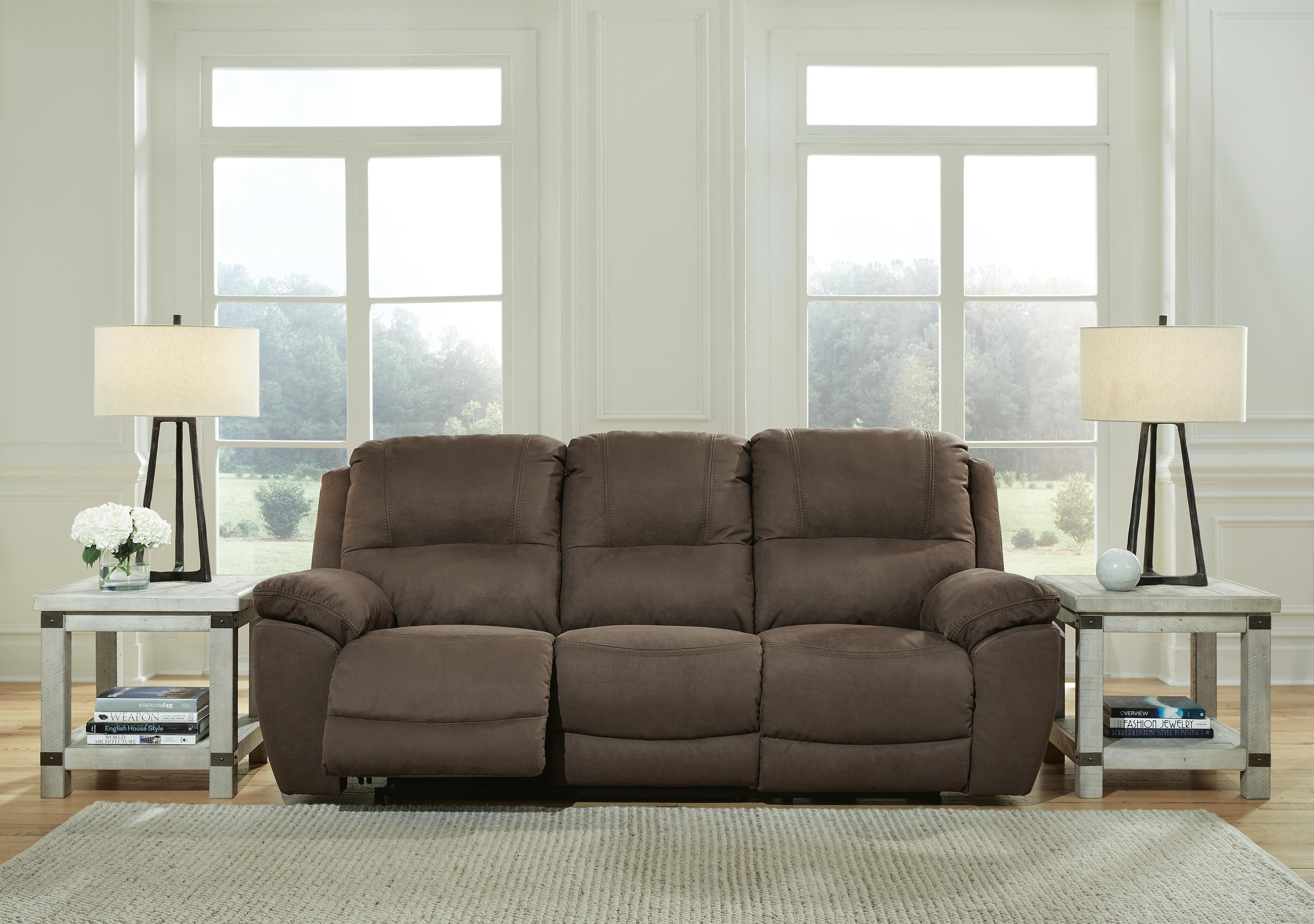 Next-Gen Gaucho Reclining Sofa, Espresso, rollover