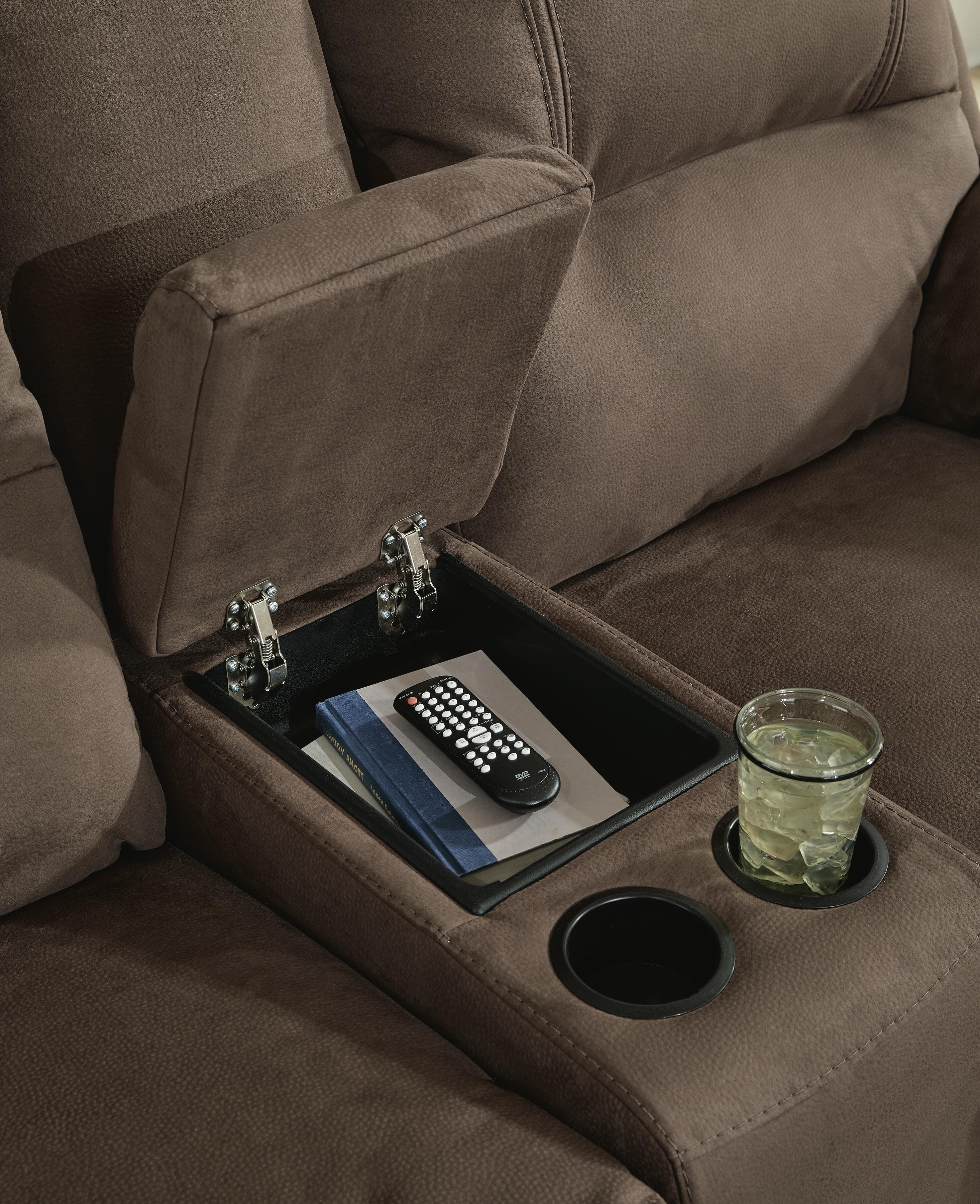 Next-Gen Gaucho Reclining Loveseat with Console - image 6