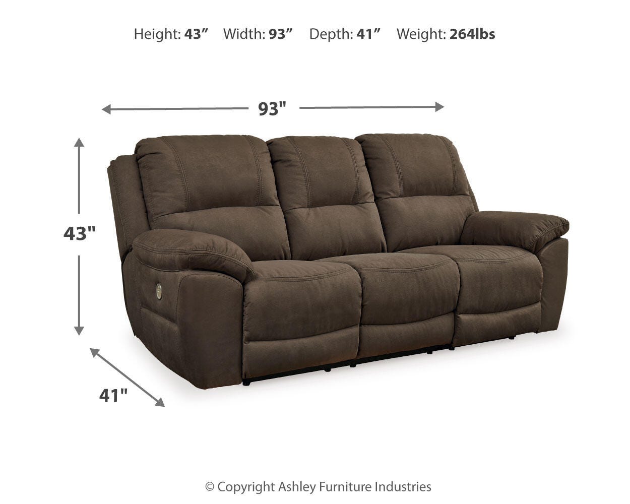 Next-Gen Gaucho Power Reclining Sofa - image 6