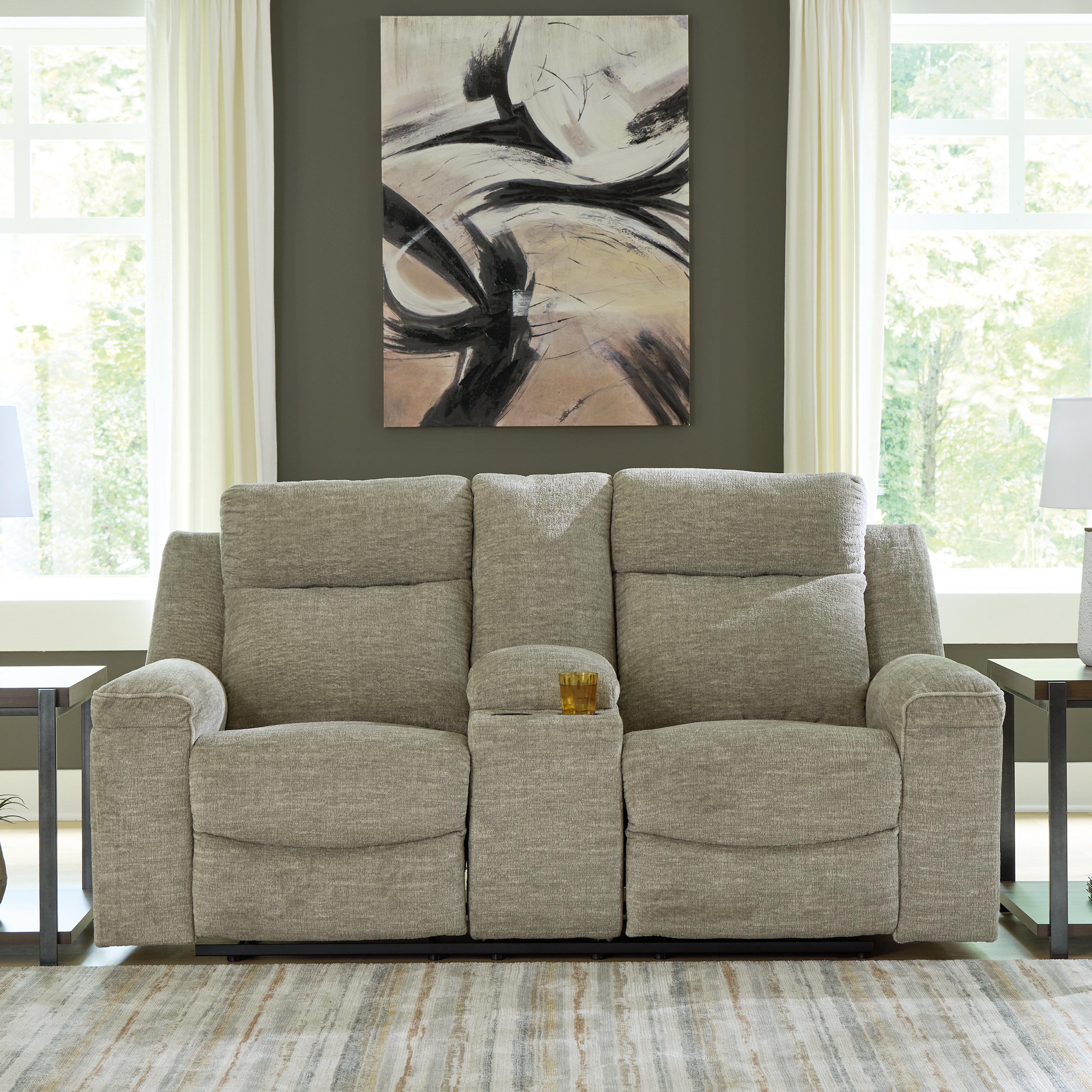 Evereast Pass Reclining Loveseat with Console - image 2