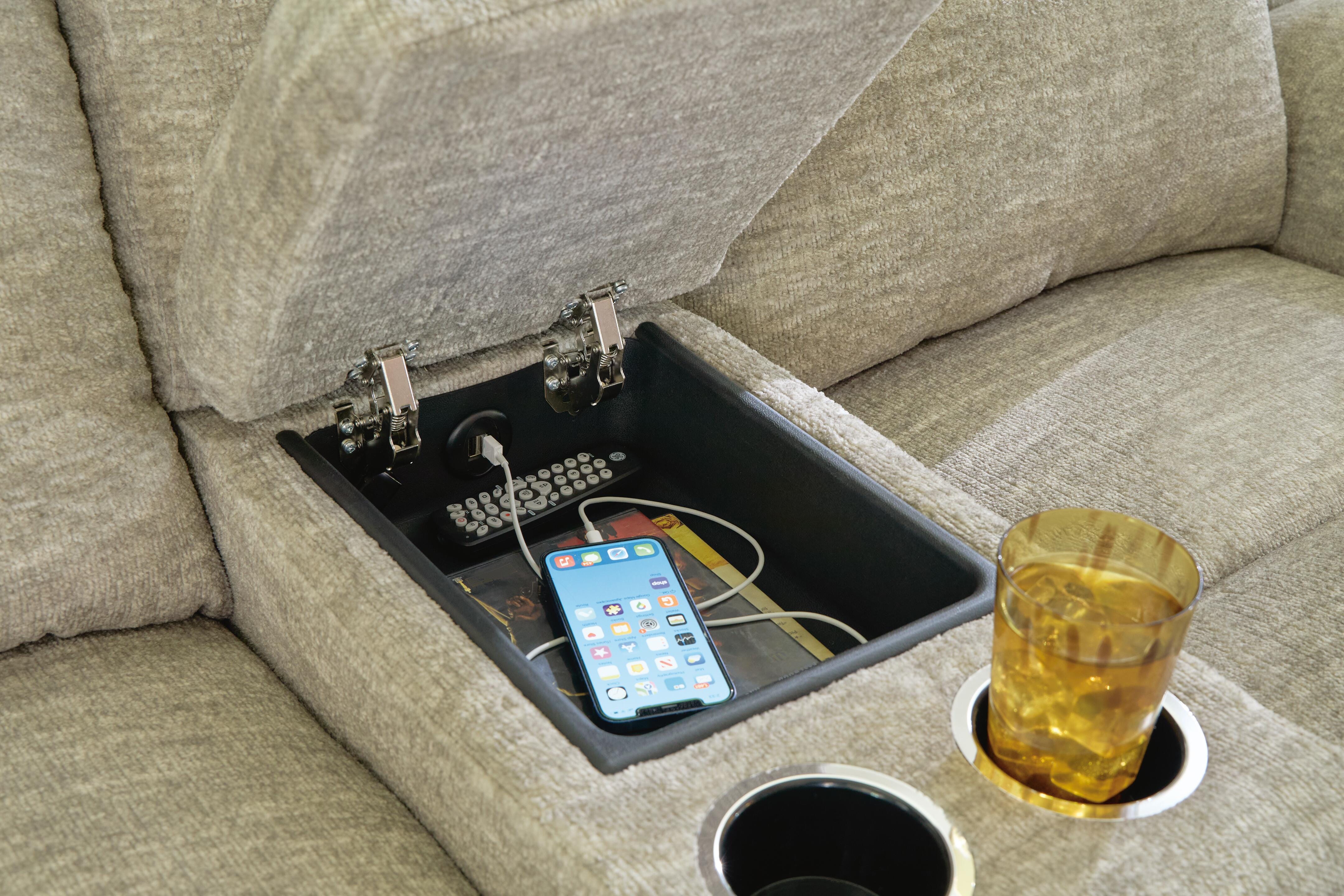 Evereast Pass Reclining Loveseat with Console - image 7
