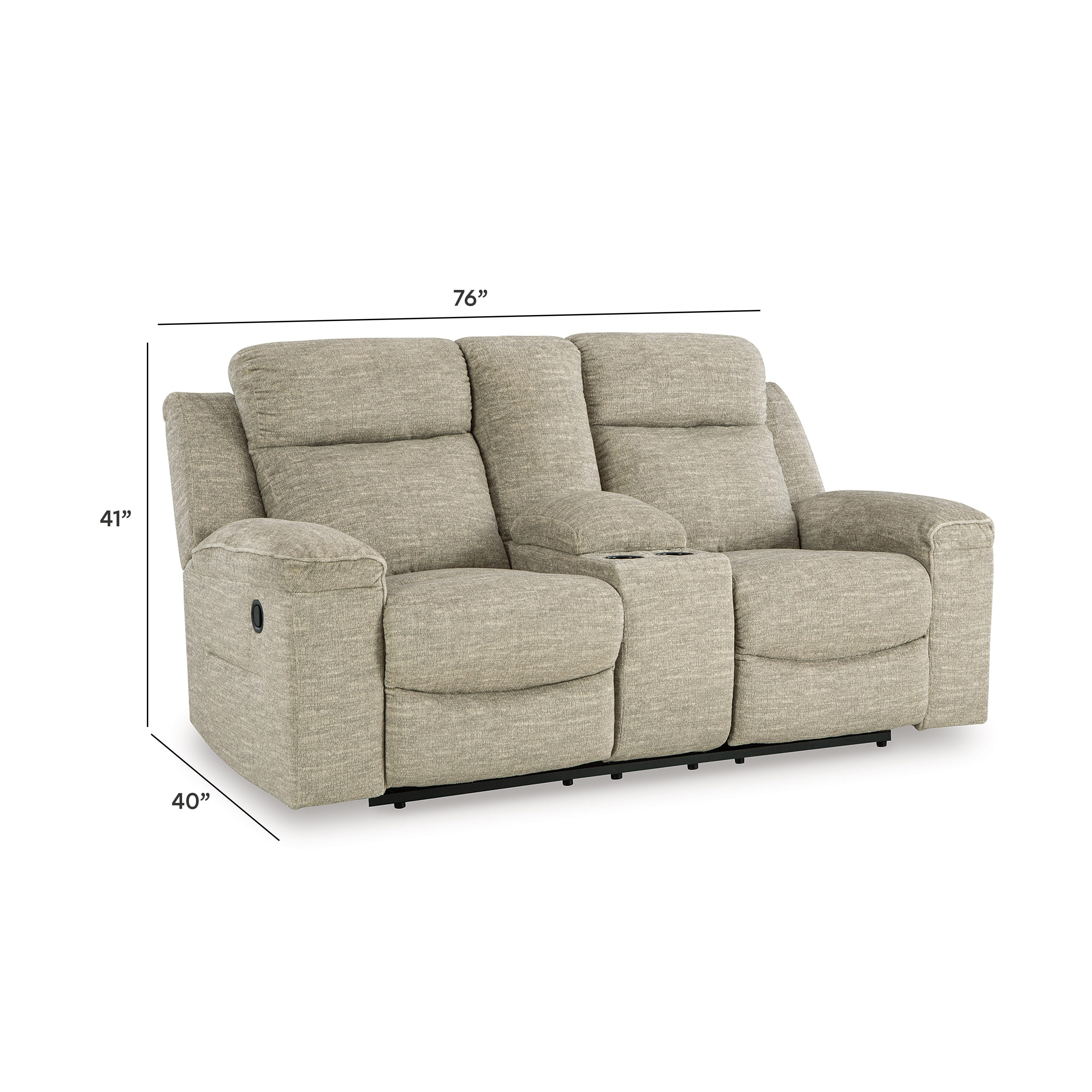 Evereast Pass Reclining Loveseat with Console - image 9