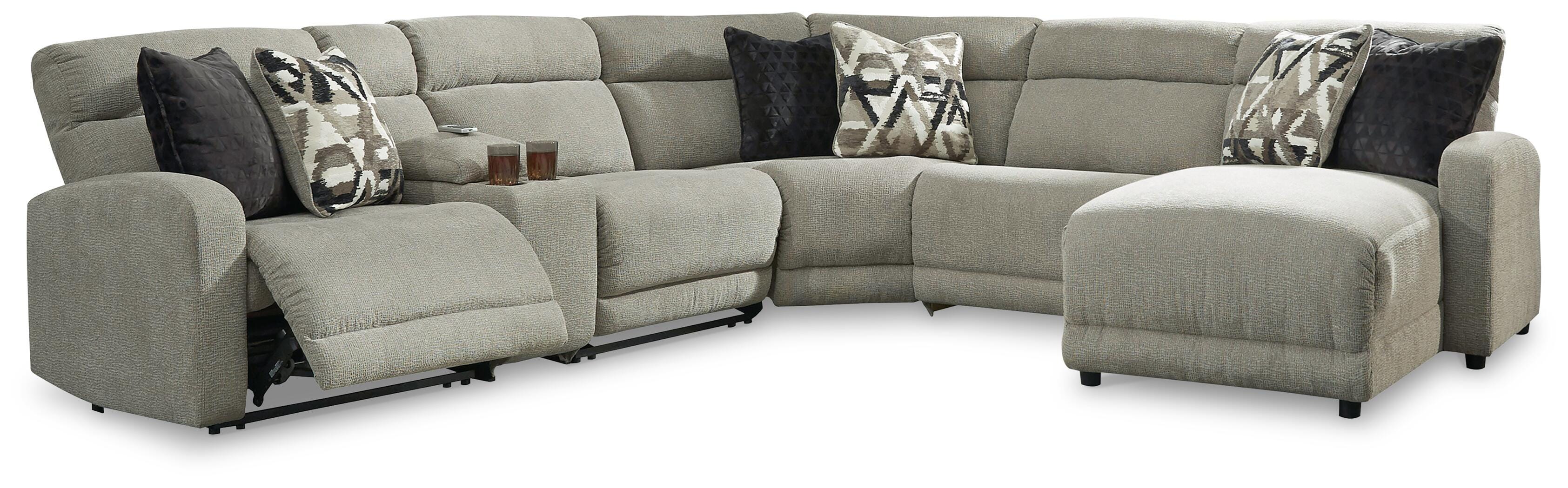 Sofá seccional reclinable eléctrico de 6 piezas con chaise Colleyville - image 1