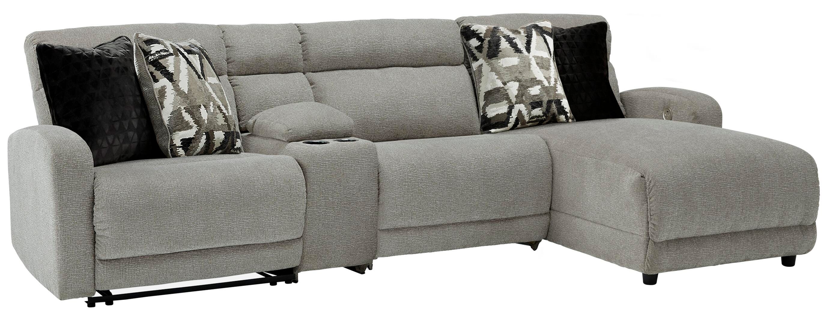 Colleyville 4-Piece Power Reclining Modular Sectional with Chaise